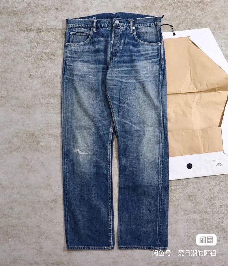 visvim size W34L30 Social Sculpture D10 01.2 Dmgd-10 Destr