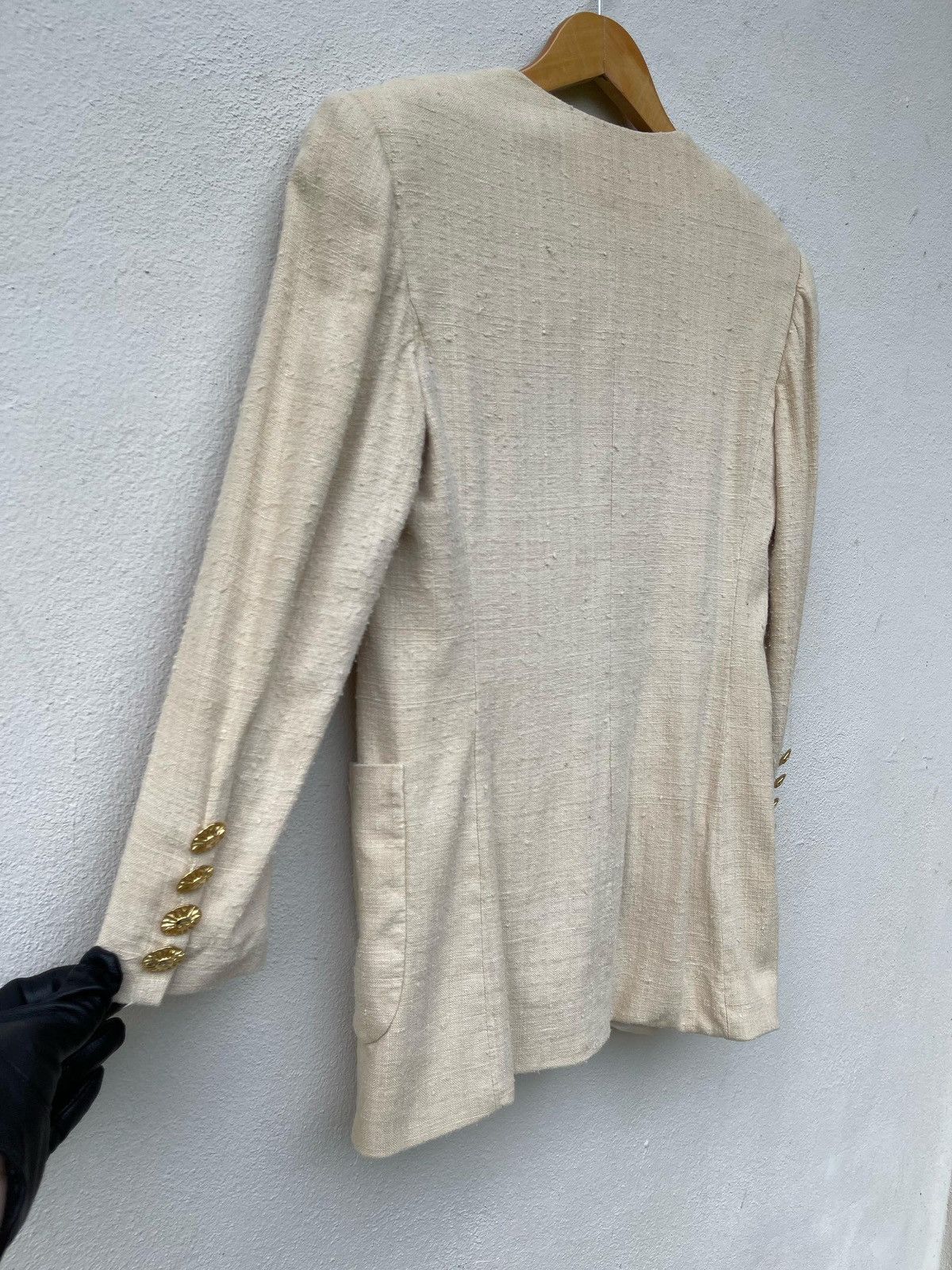 Gucci × Vintage Vintage Gucci Silk Coat Jacket Size S / US 4 / IT 40 - 13 Thumbnail