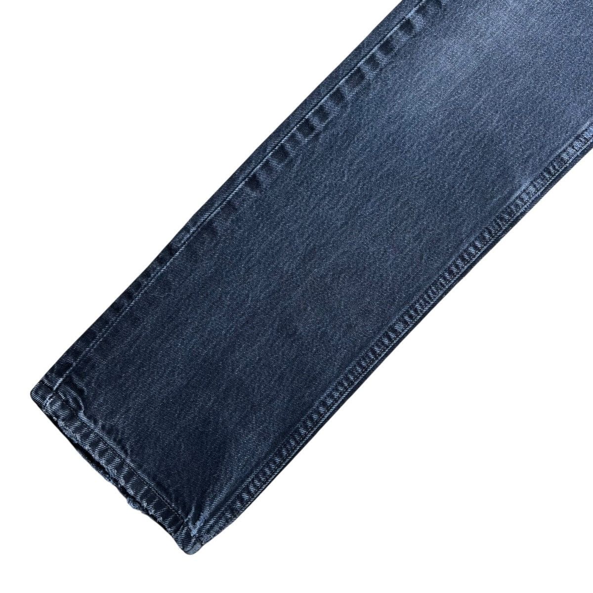 Levi's 1990s Levi’s 501 Button Fly Made In USA Black Denim Jeans Size US 26 / EU 42 - 11 Thumbnail