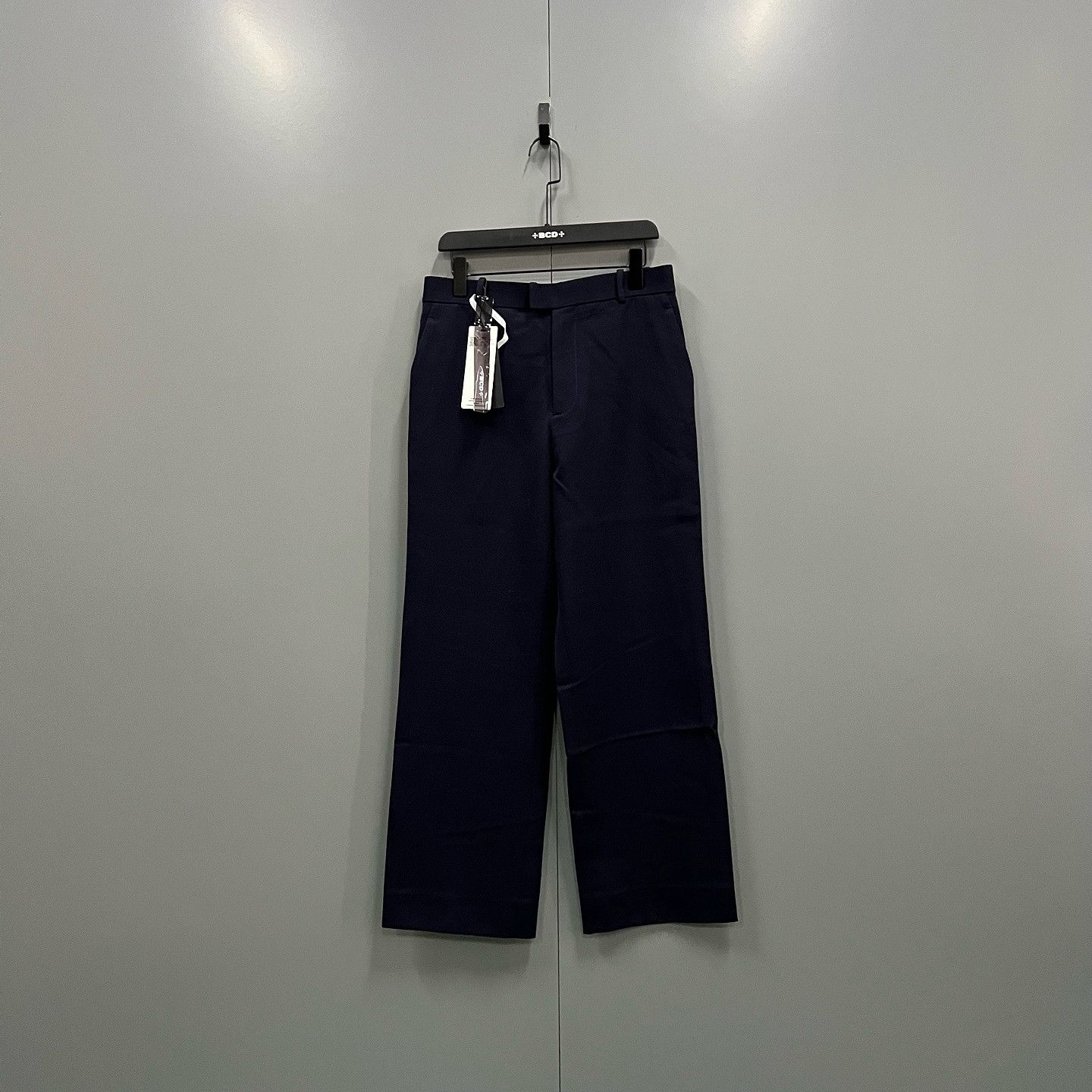Bottega Veneta Bottega Veneta Navy Wool Trousers Size 30 Size US 30 / EU 46 - 1 Thumbnail