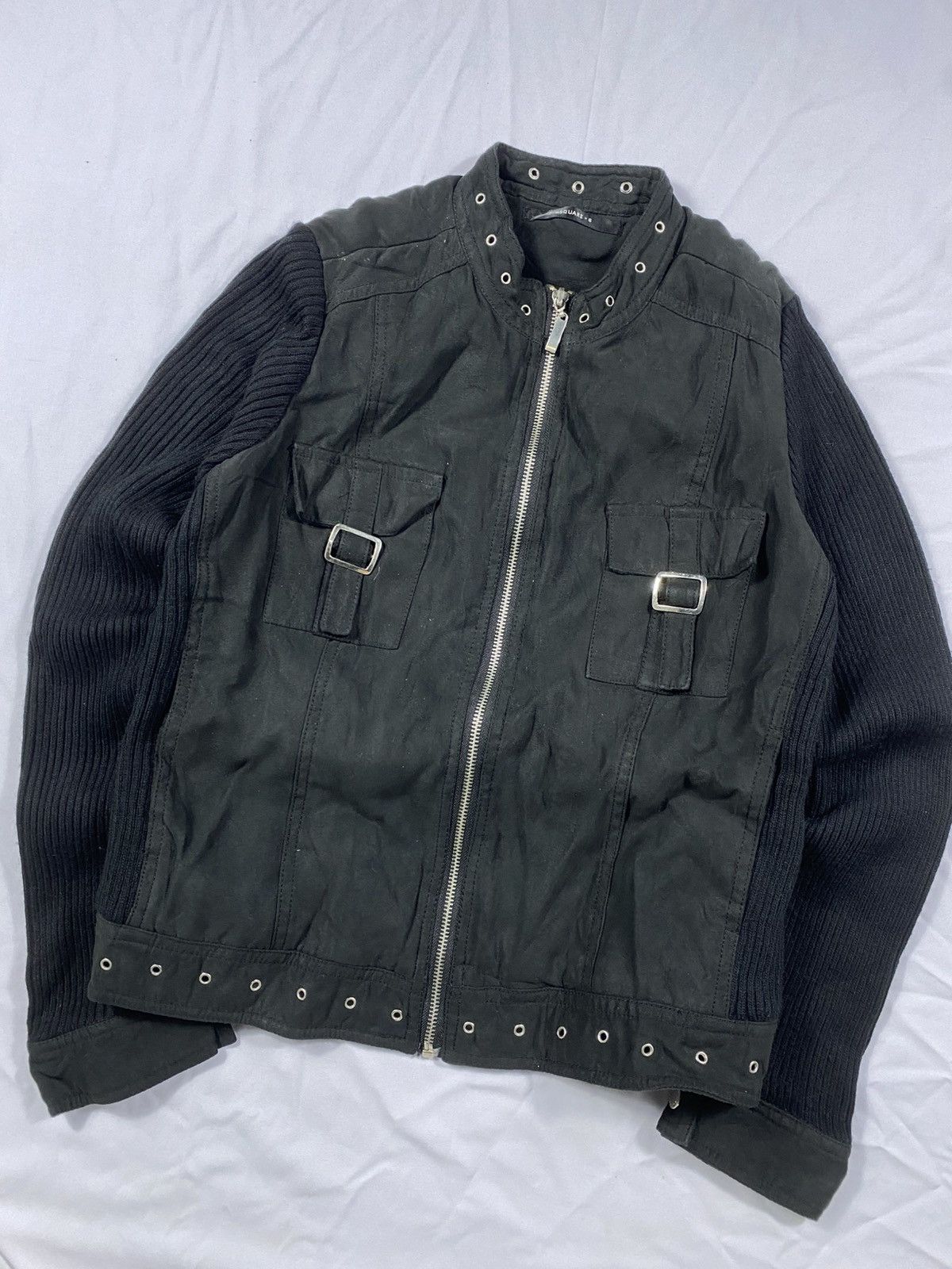 14th Addiction SICK STUDED GOTHIC PUNK STYLED BONDAGE POCKET GOTHIC PUNK Size US S / EU 44-46 / 1 - 2 Thumbnail