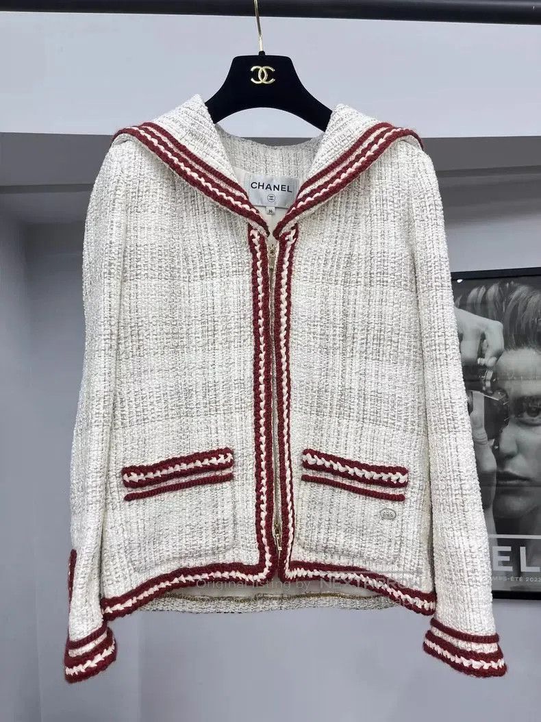 Chanel Cruise Collection Sailor Collar Jacket.