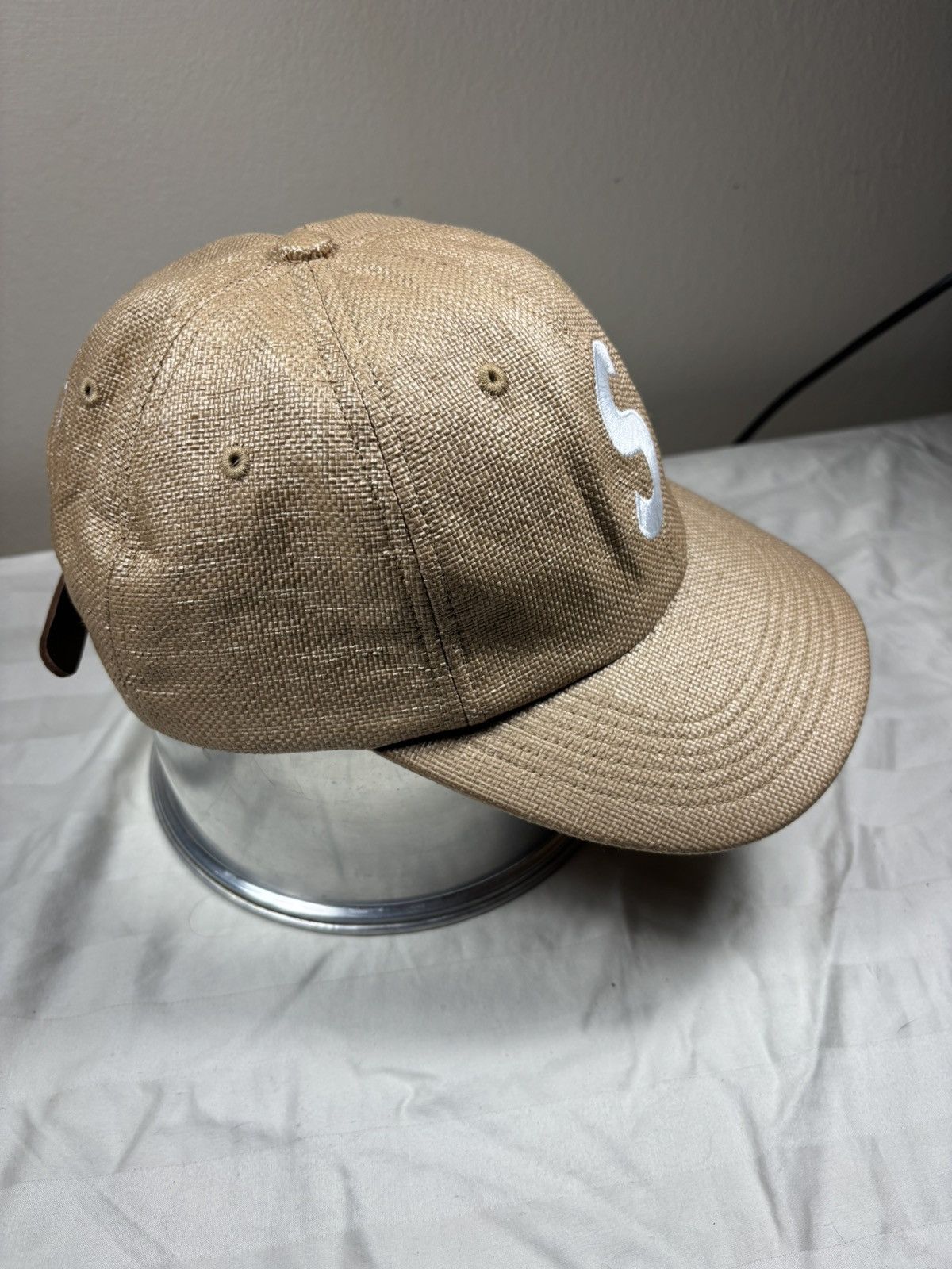 Supreme Supreme Raffia S Logo 6-Panel Hat Size ONE SIZE - 2 Thumbnail