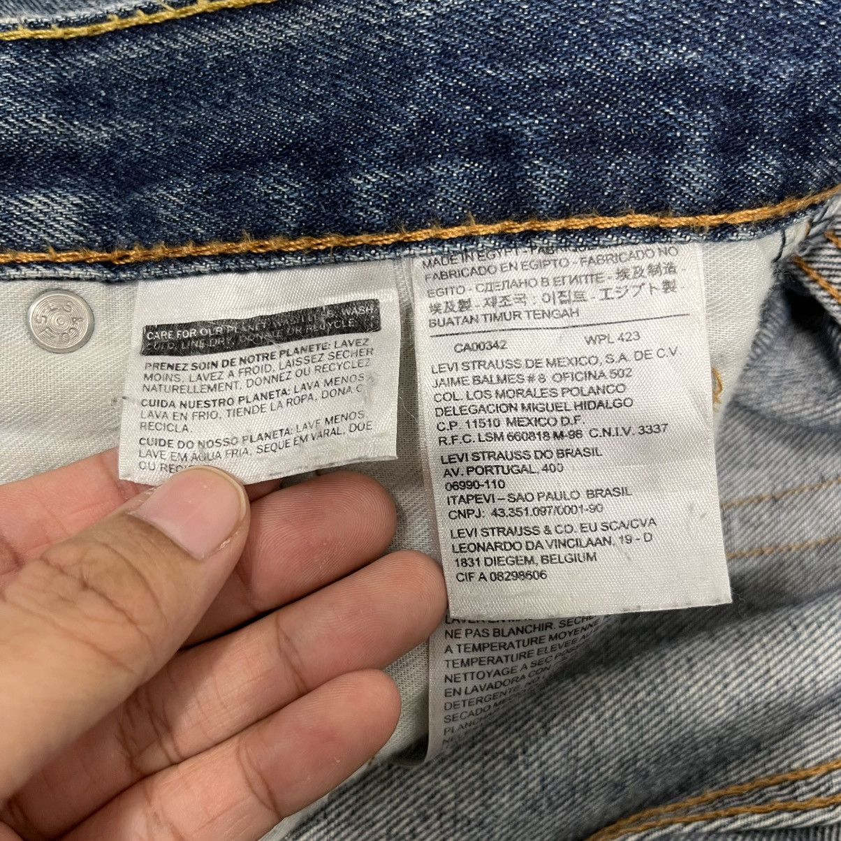 Levi's Vintage Y2k Levis Lot 505 Distressed Denim Size US 30 / EU 46 - 21 Thumbnail