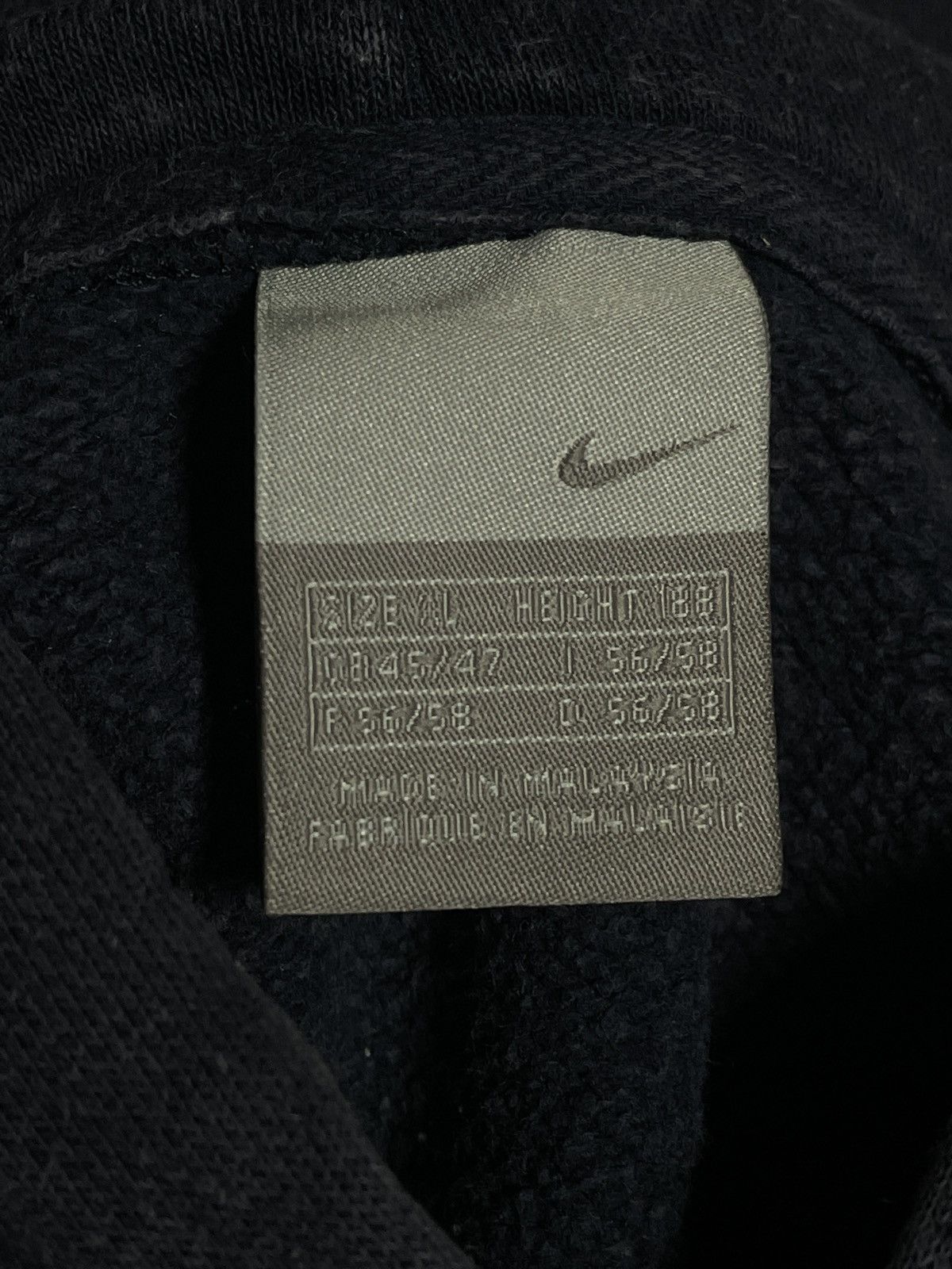 Nike × Vintage Nike Vintage Y2K Hoodie Rare Size US XL / EU 56 / 4 - 3 Thumbnail