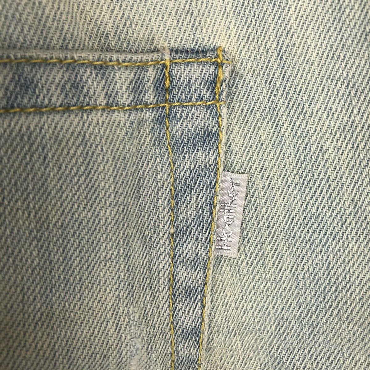 Japanese Brand Heather Bleu Distressed ripped Denim Pants #A976 Size US 31 - 11 Thumbnail