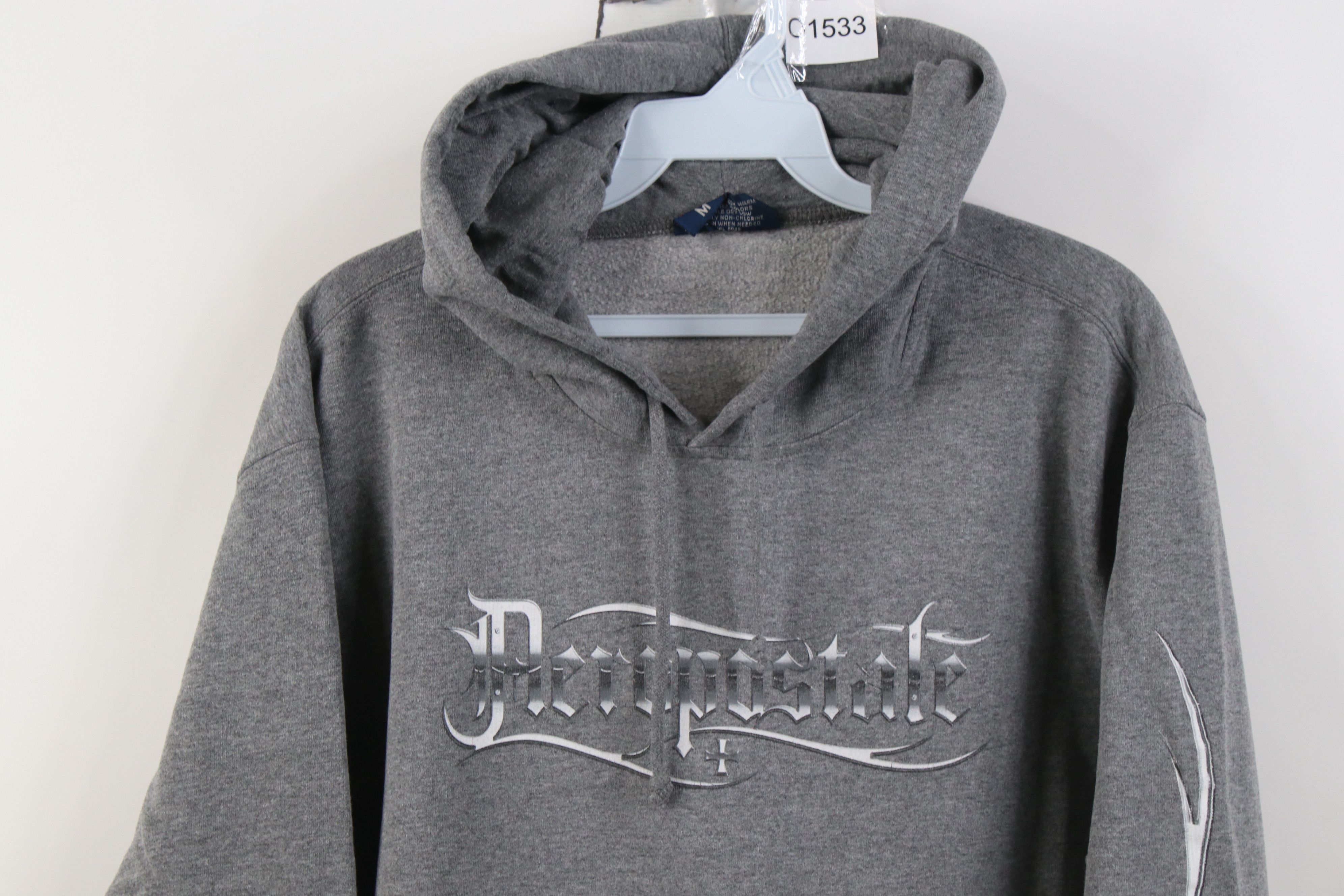 Aeropostale Vintage Y2K Aeropostale Iron Cross Tribal Hoodie Sweatshirt Size US M / EU 48-50 / 2 - 2 Thumbnail