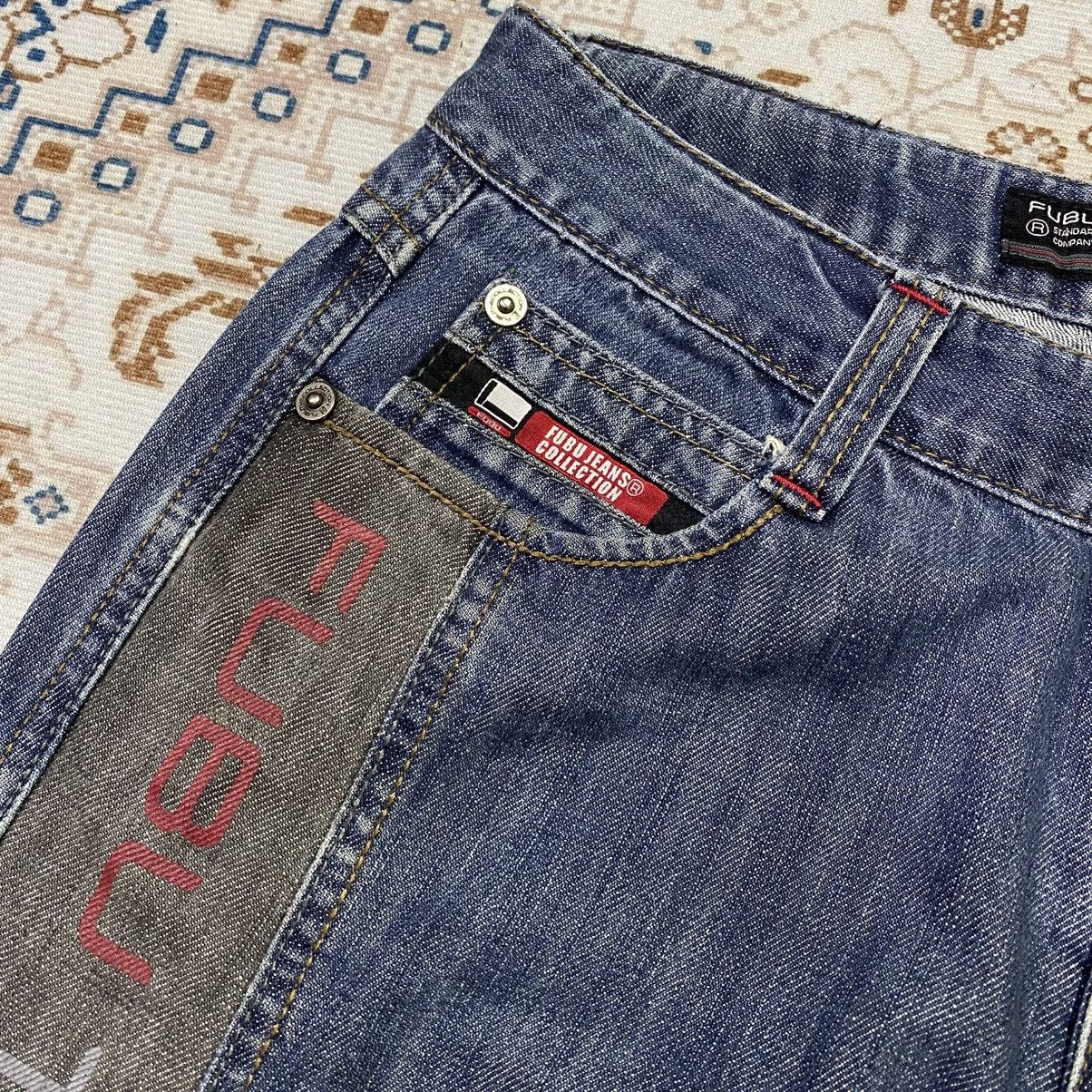 Fubu × If Six Was Nine × Le Grande Bleu (L.G.B.) 2000s Y2K Fubu The Collection Jeans Size US 30 / EU 46 - 5 Thumbnail