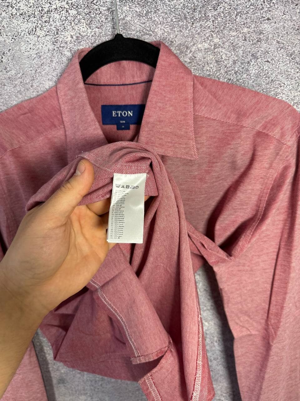 Eton Eton Red Shirt Button Up Small Oldmoney Size US S / EU 44-46 / 1 - 11 Thumbnail