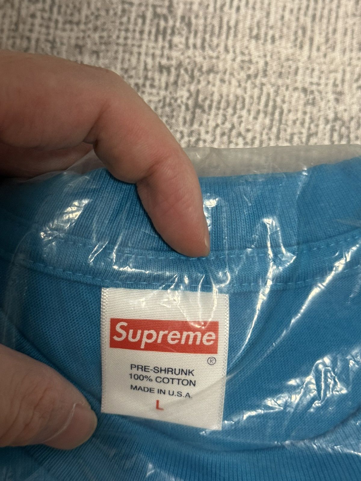 Supreme Supreme chicken dinner tee blue T-shirt Size US L / EU 52-54 / 3 - 4 Thumbnail