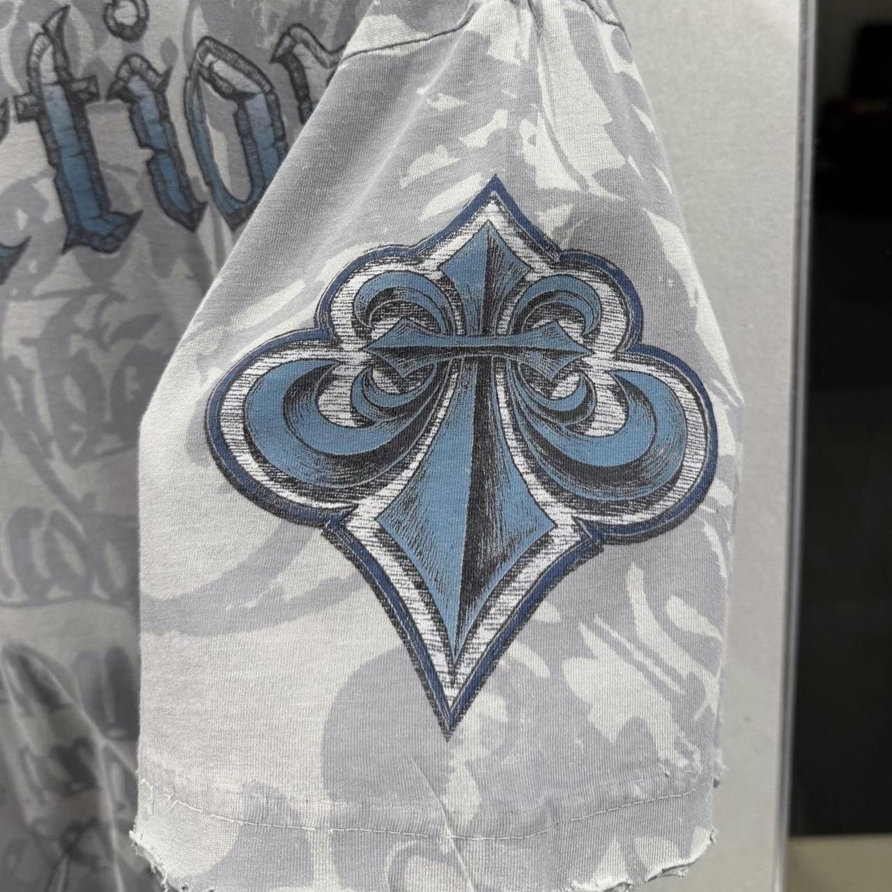 Affliction GRAIL AFFLICTION ANGEL KNIGHT TEE VINTAGE RARE ARMOUR WING 🪽 Size US XXL / EU 58 / 5 - 5 Thumbnail