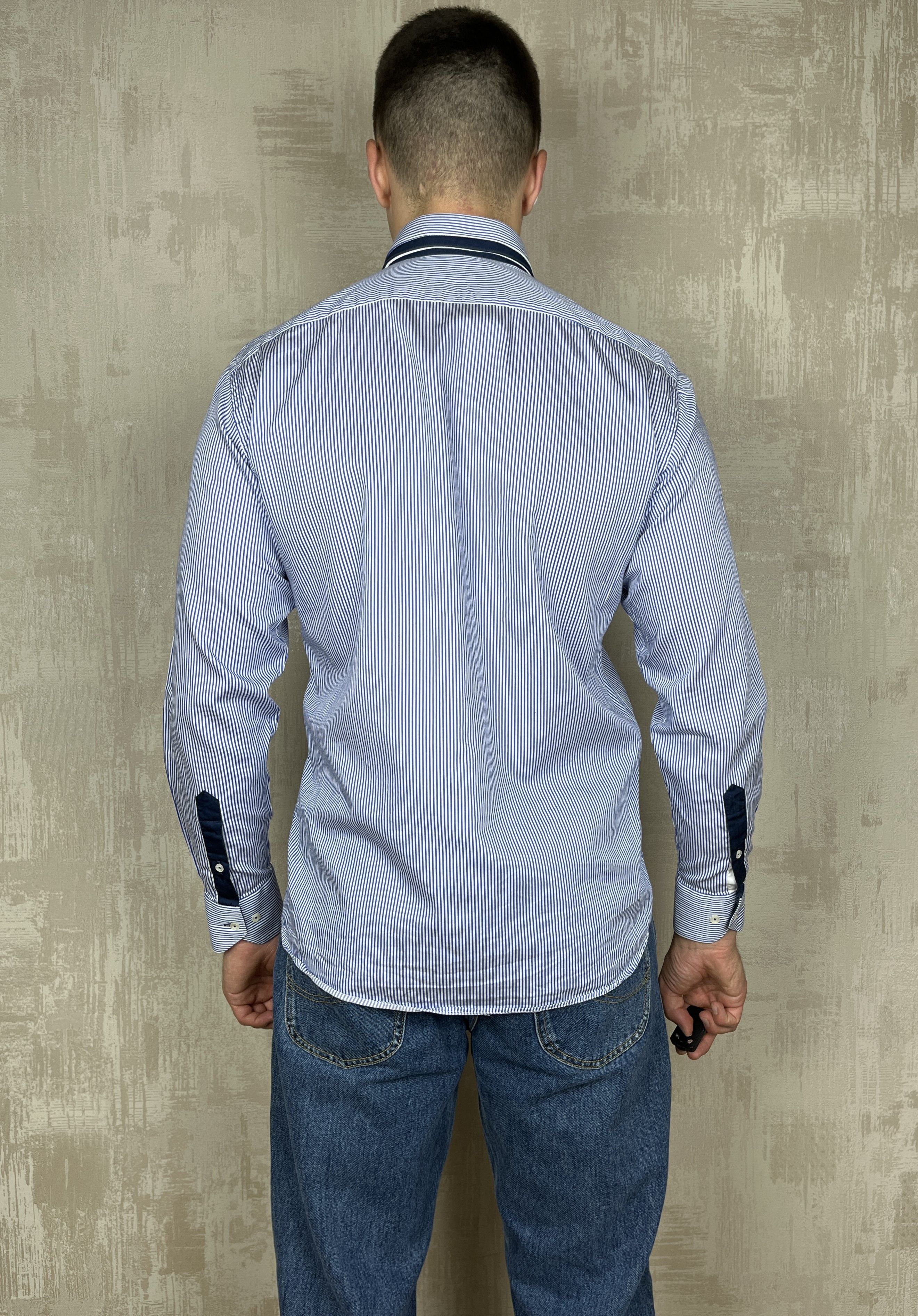 Other Claudio Lugli Striped Long Sleeve Shirt Size US L / EU 52-54 / 3 - 16 Thumbnail