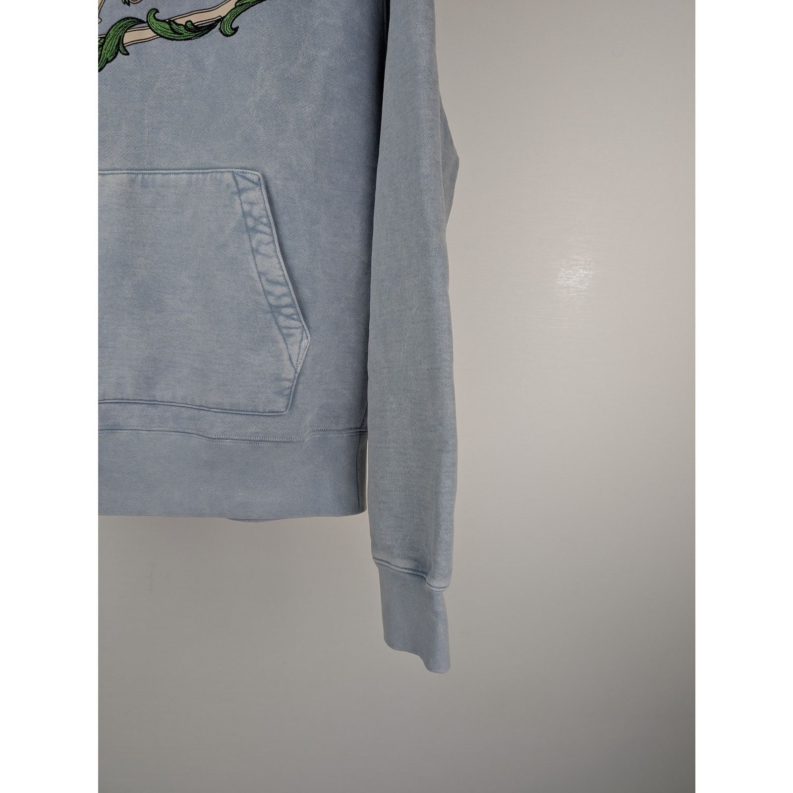 Amiri o1rshd1 Q:4 / Amiri Filigree Hoodie in Ashley Blue Size US M / EU 48-50 / 2 - 4 Thumbnail