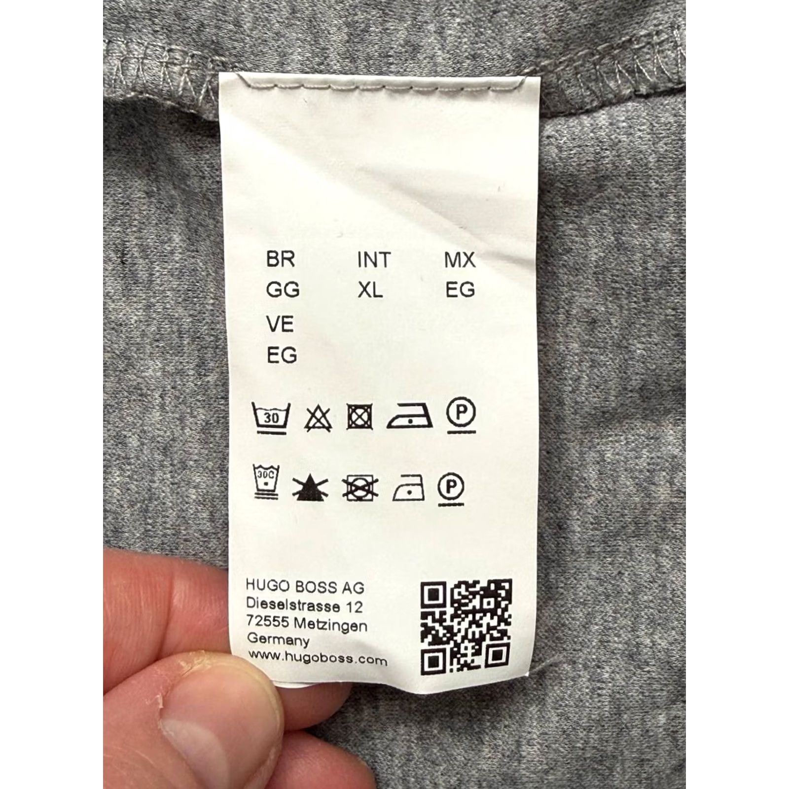 Hugo Boss Hugo Boss Regular Fit Polo Shirt Gray XL Men's Piket 15 Size Size US XL / EU 56 / 4 - 7 Thumbnail