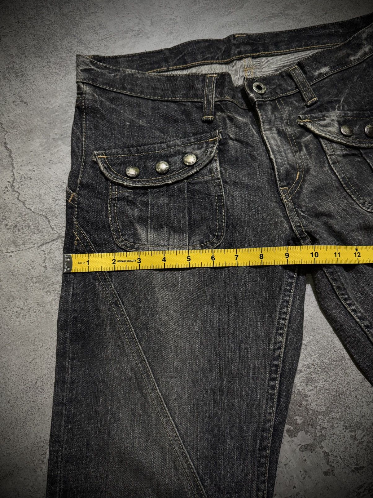 Hysteric Glamour HYSTERIC GLAMOUR FADDING JEANS Size US 32 / EU 48 - 17 Thumbnail