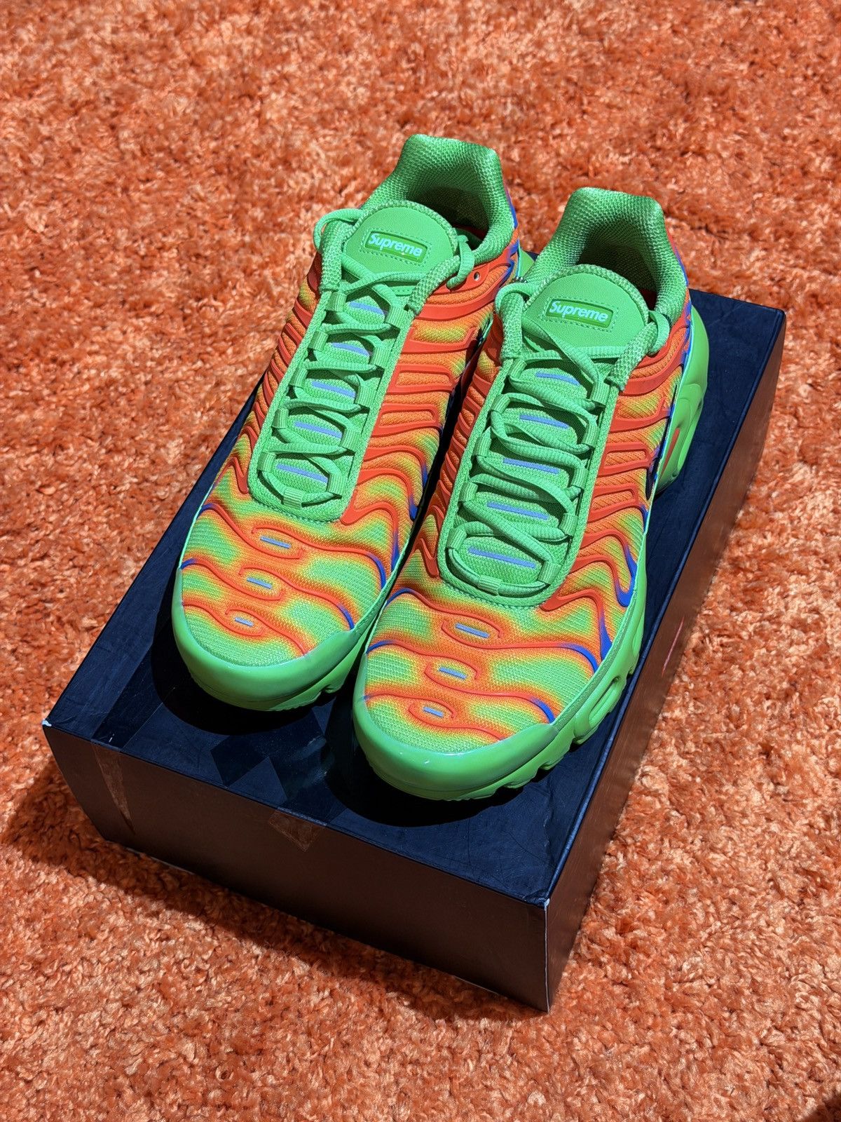 Nike × Supreme Nike Air Max Plus TN x Supreme Shoes Size US 9 / EU 42 - 1 Thumbnail