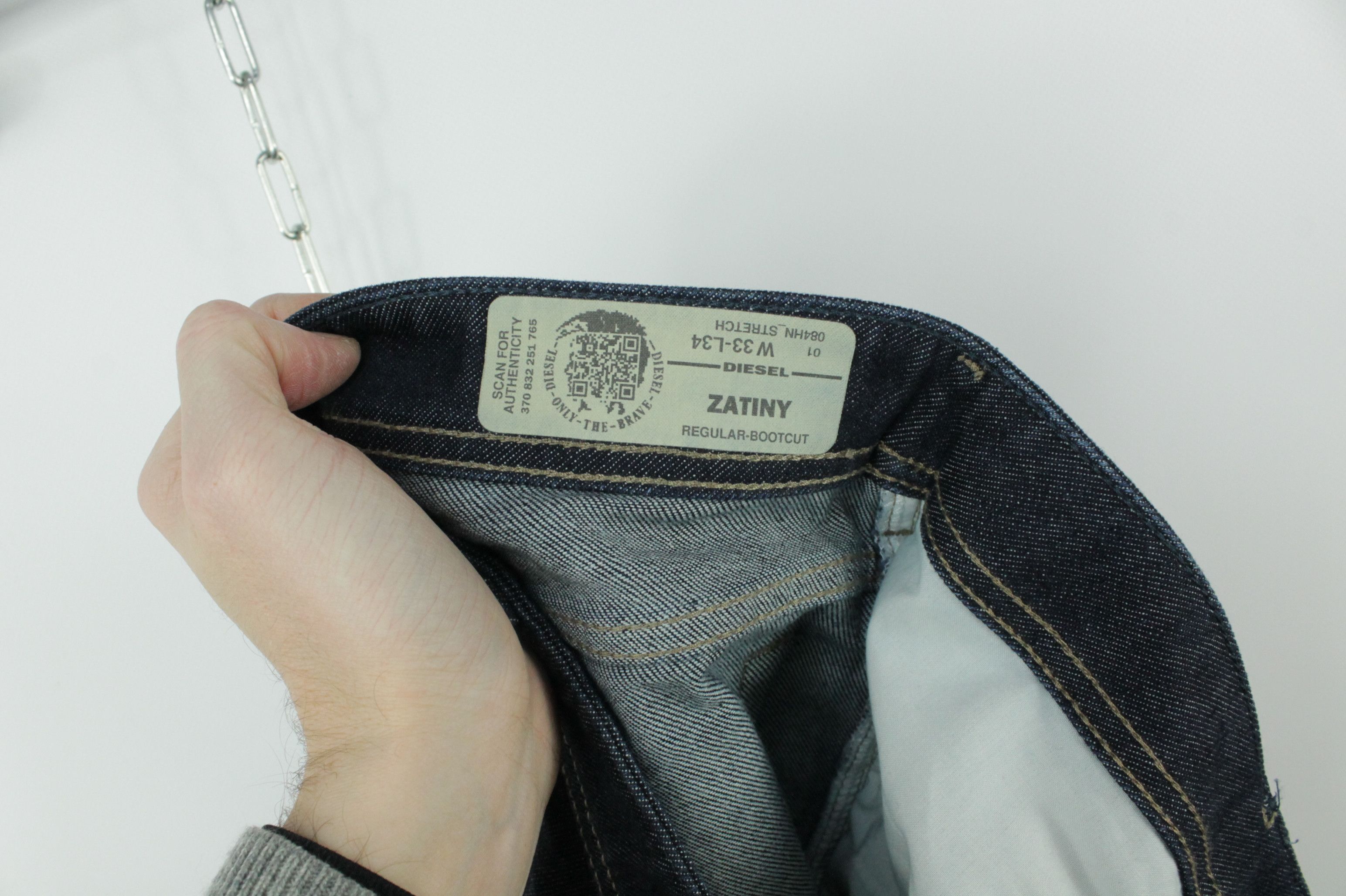 Diesel Diesel Raw Blue Denim Shorts Size US 33 - 5 Thumbnail