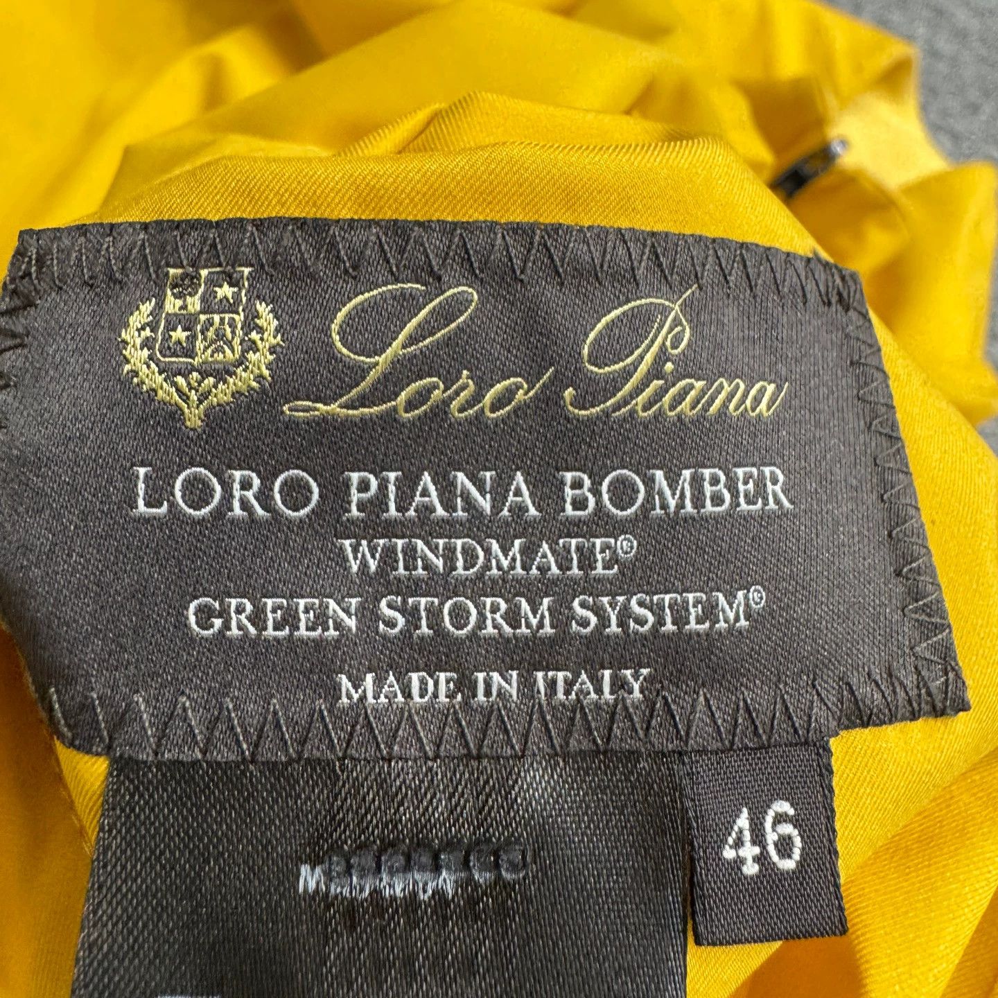 Loro Piana Loro Piana BOMBER NYLON CASHMERE Double-Faced 98 New 46 Size US S / EU 44-46 / 1 - 3 Thumbnail