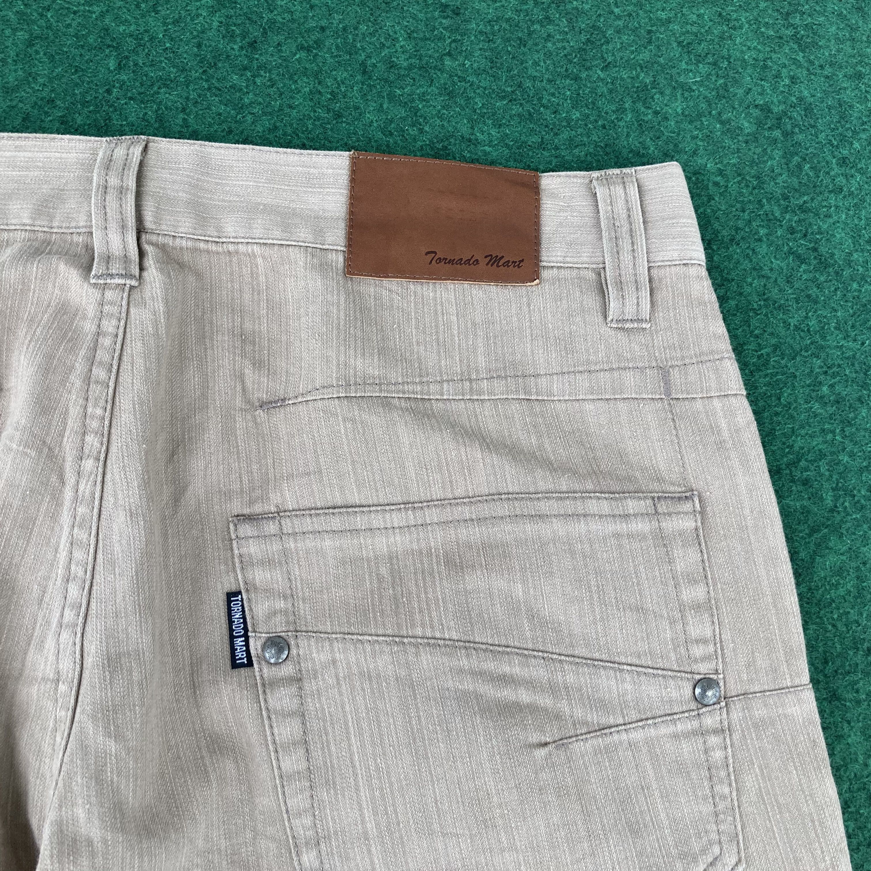 Tornado Mart × Vintage Vtg Tornado Mart Trouser Men Punk Flared Jeans Size US 31 - 7 Thumbnail