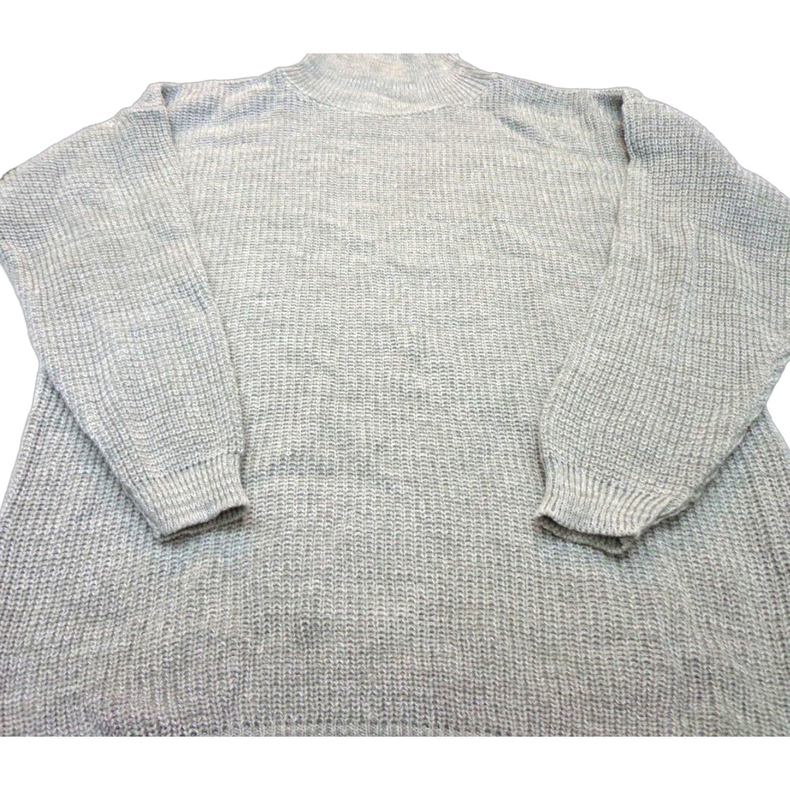 Boohoo Boohoo Plus Roll Neck Jumper Dress Silver Size 22 NEW Size 3XL / US 20-22 - 1 Thumbnail