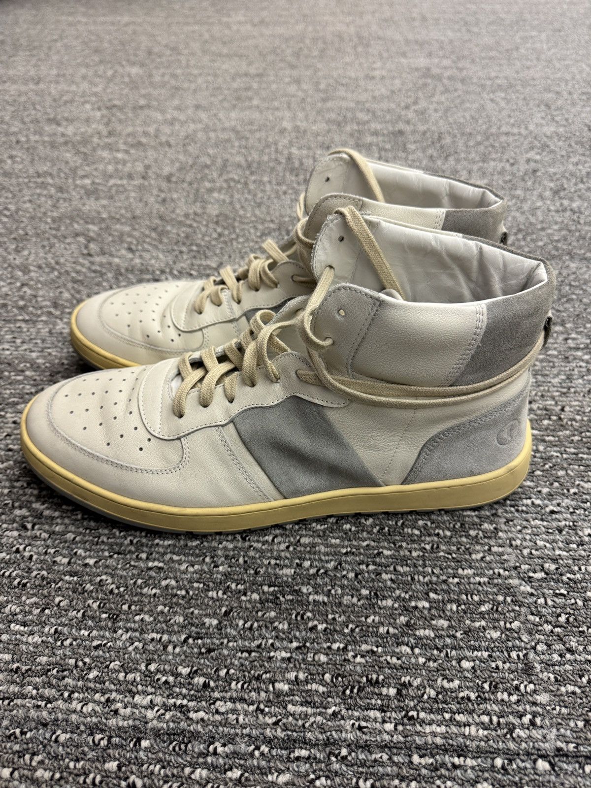 Collegium Collegium Pillar Destroyer High Platinum Suede Size US 11 / EU 44 - 1 Thumbnail
