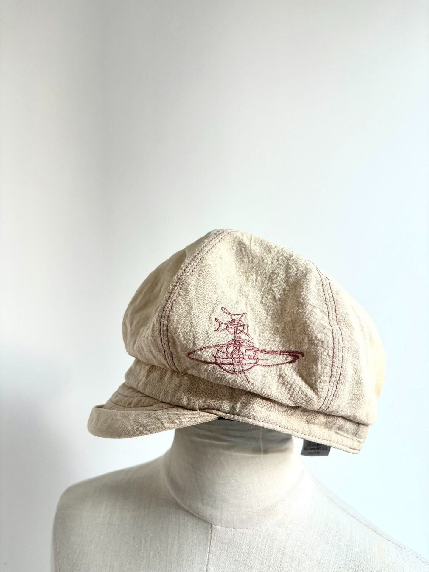 Vivienne Westwood vivienne westwood embroidered cotton cap Size ONE SIZE - 1 Thumbnail