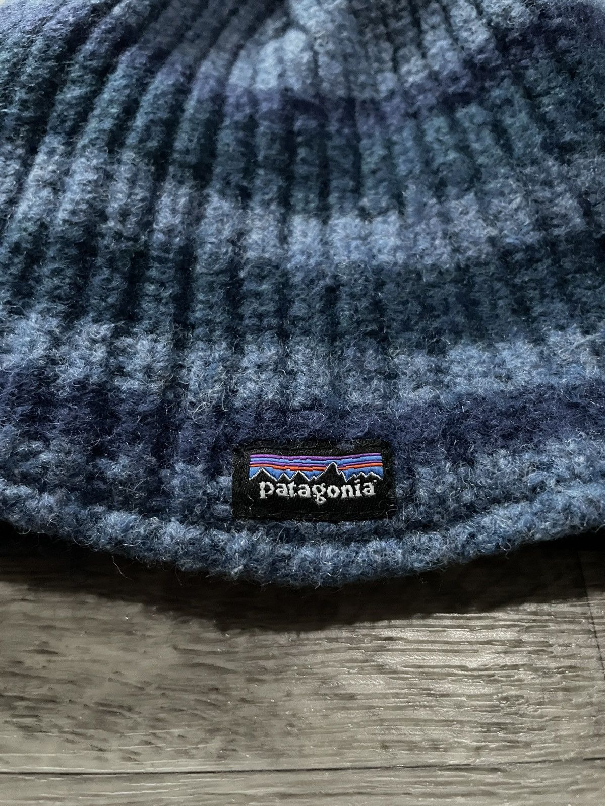 Patagonia Vintage Patagonia Striped Knited Beanie Hat Size ONE SIZE - 4 Thumbnail