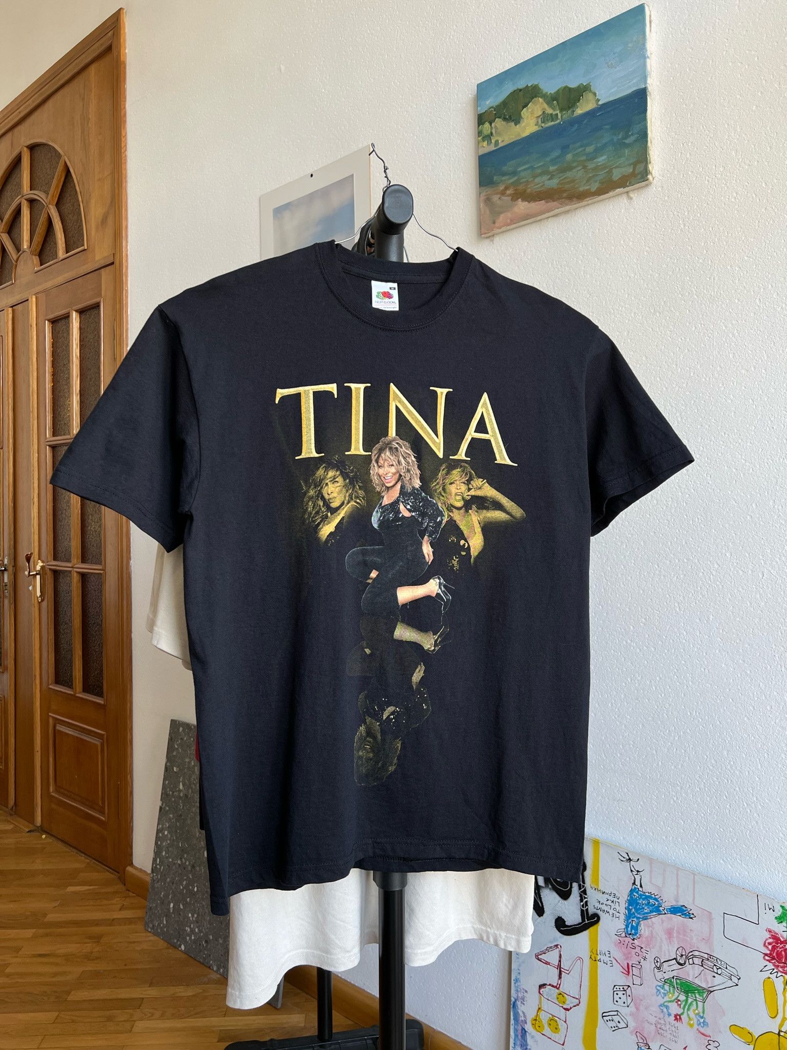 Band Tees Vintage 90s Tina Turner Tour Band tee y2k Size US M / EU 48-50 / 2 - 1 Thumbnail