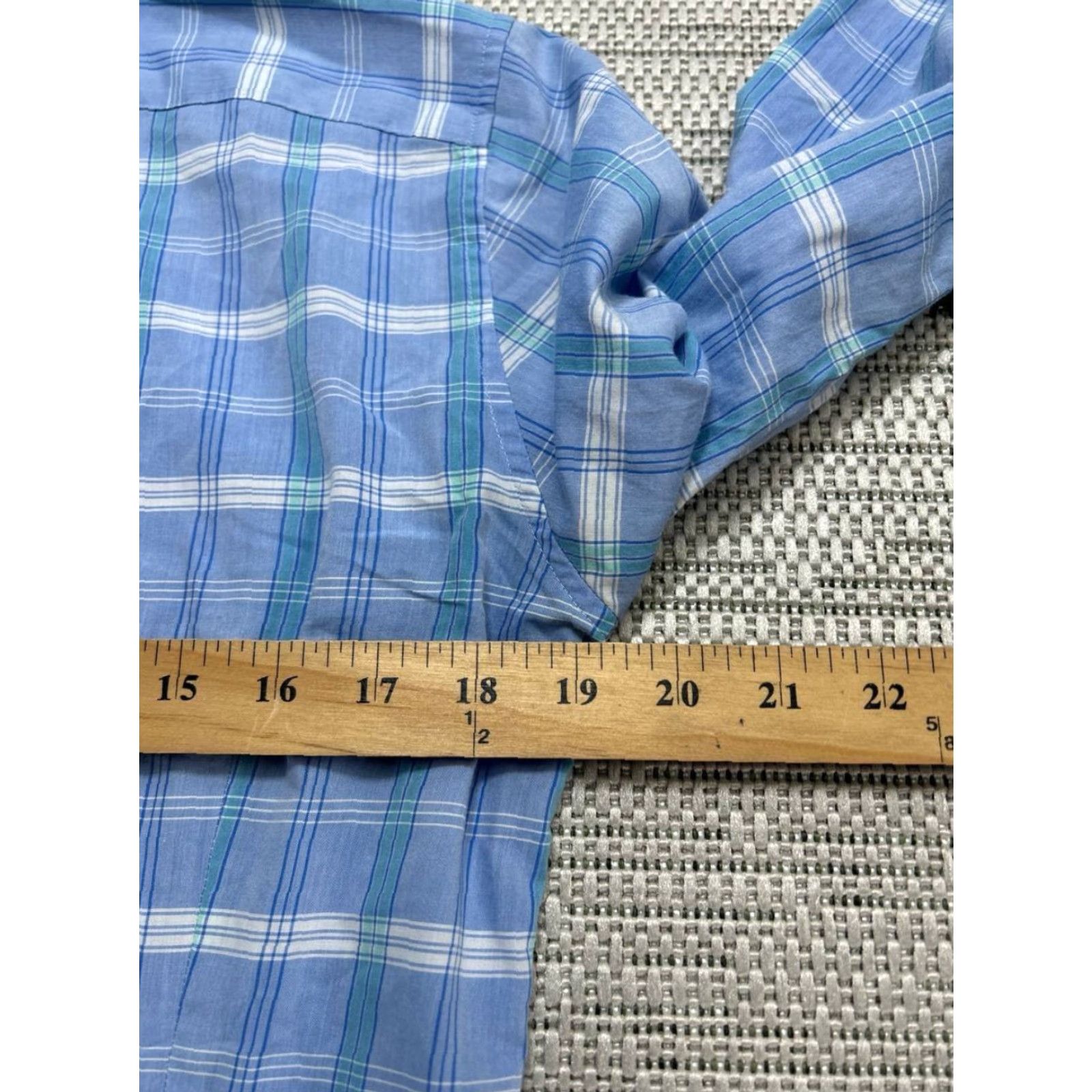 Bonobos Bonobos Shirt Mens Small Multicolor Windowpane Plaid Tailored Slim Fit Cotton Size US S / EU 44-46 / 1 - 7 Thumbnail