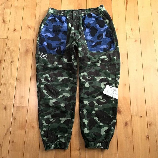 Bape × Undefeated BAPE × Undefeated color camo flannel pants APE ★size L Size US 34 / EU 50 - 1 Thumbnail