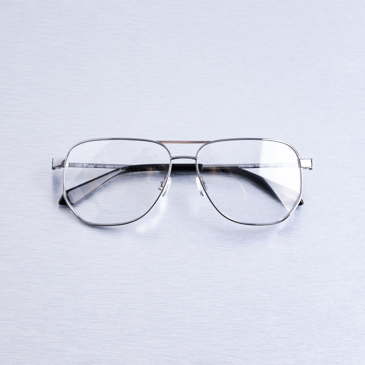 Off-White OFF WHITE STYLE 8A GUNMETAL GLASSES Size ONE SIZE - 5 Thumbnail