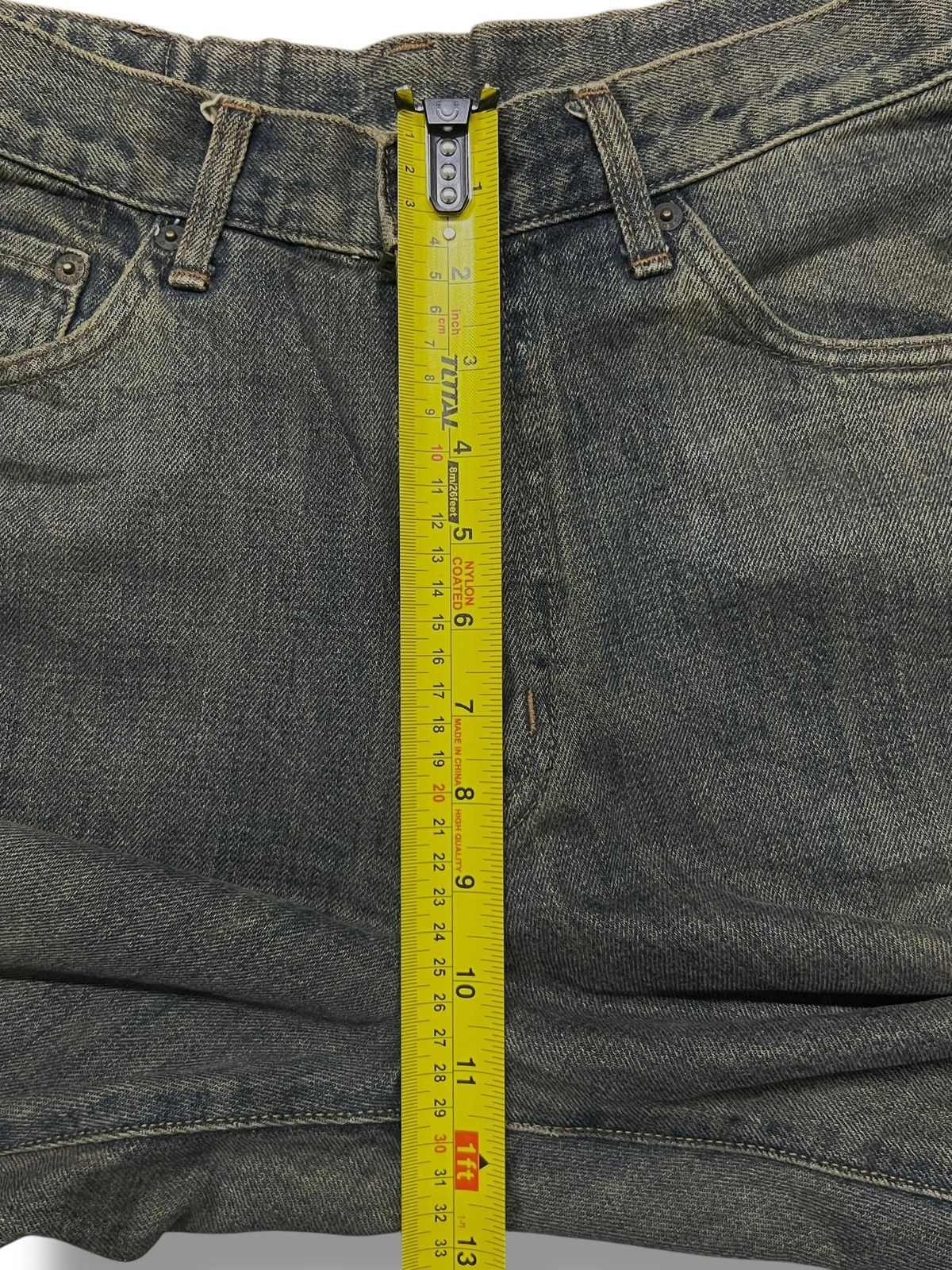 Japanese Brand Baggy Vintage Gold Rush - Faded Mud Wash Jeans Size US 32 / EU 48 - 15 Thumbnail