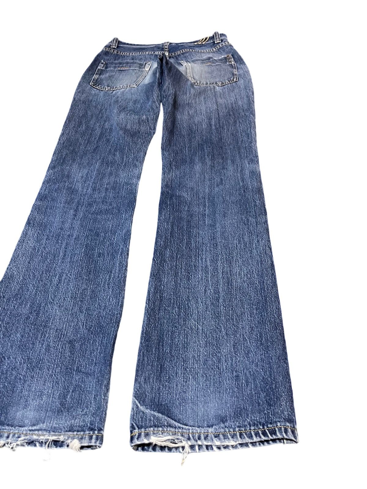 Japanese Brand Vintage Japanese Brand Flare Denim Size US 30 / EU 46 - 6 Thumbnail