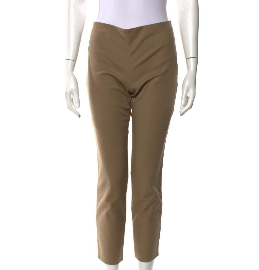 The Row The Row Neutral Straight Leg Pants – Size 6 – Mid-Rise – Zi Size 28" / US 6 / IT 42 - 1 Thumbnail