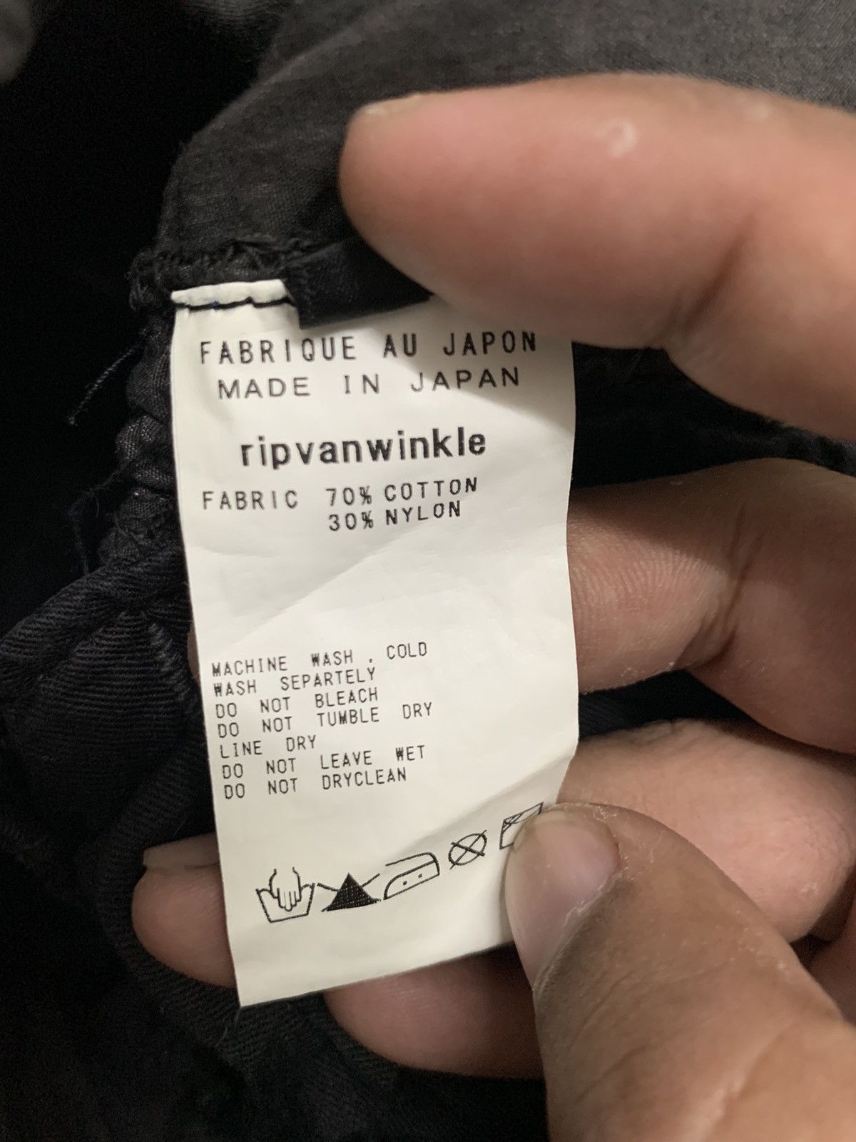 RIPVANWINKLE Ripvanwinkle rs-3004 Size US 30 / EU 46 - 12 Thumbnail