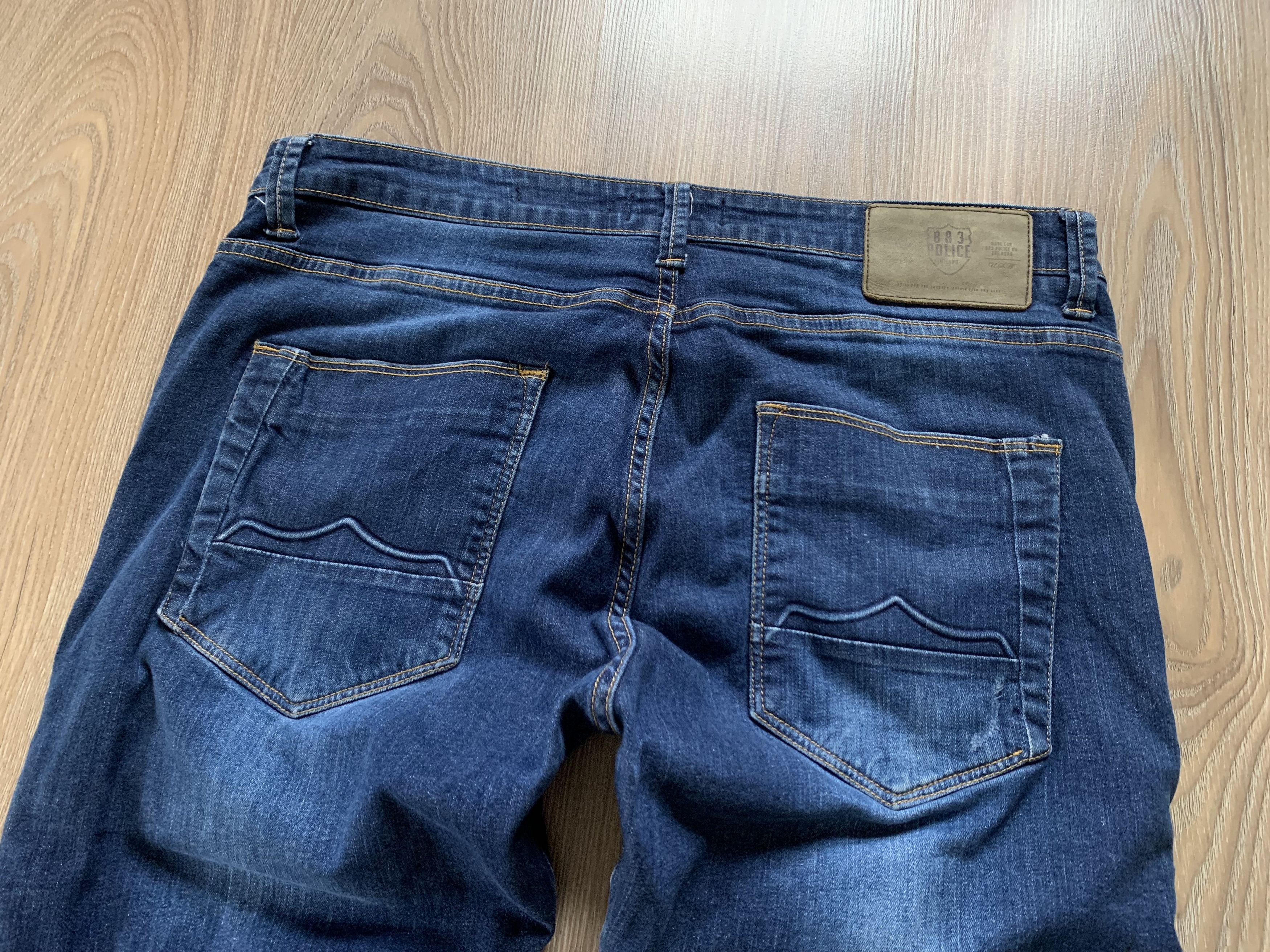 Other Police Cassady Distressed Blue Denim Jeans Size US 38 / EU 54 - 7 Thumbnail