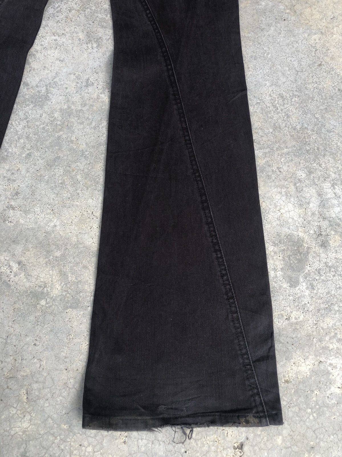 Lee Japanese Lee Flared Jeans Distressed Jeans Size US 32 / EU 48 - 13 Thumbnail
