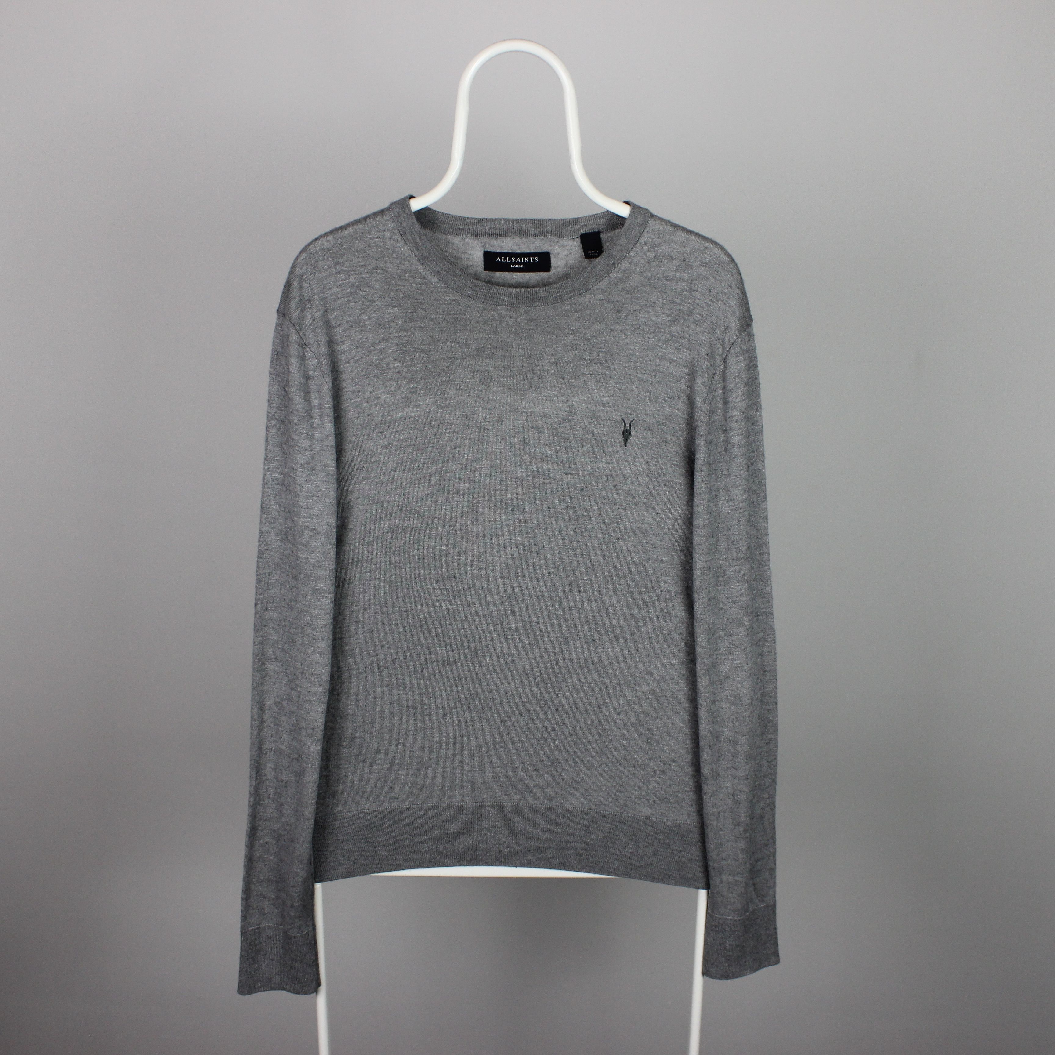Allsaints Allsaints nowo Crew sweater pullover gray L men Size US L / EU 52-54 / 3 - 6 Thumbnail