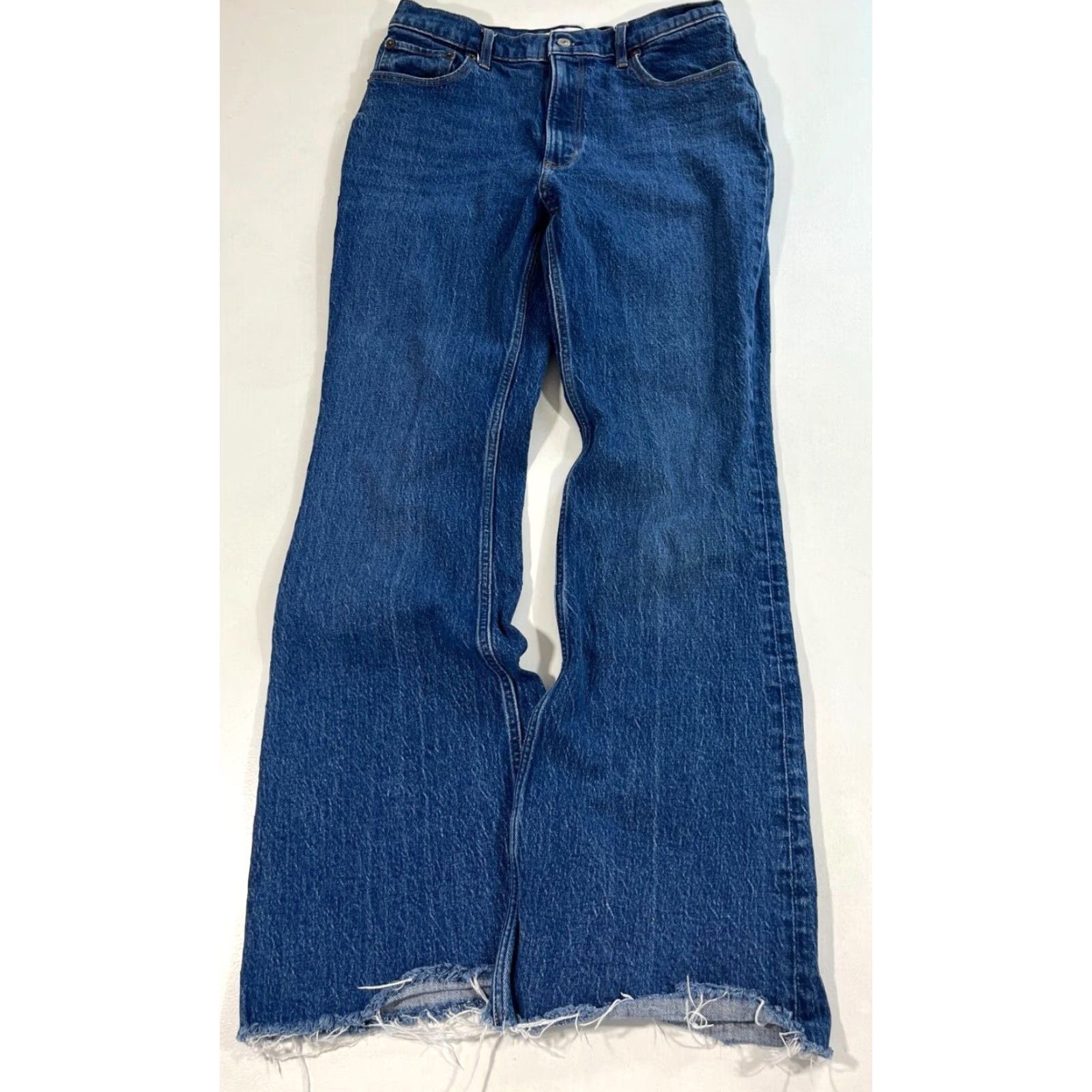 Abercrombie & Fitch Abercrombie & Fitch Women's The Vintage Flare High Rise Jeans Sz 30/10R Jeans Blue 90s Womens Size 30" / US 8 / IT 44 - 5 Thumbnail