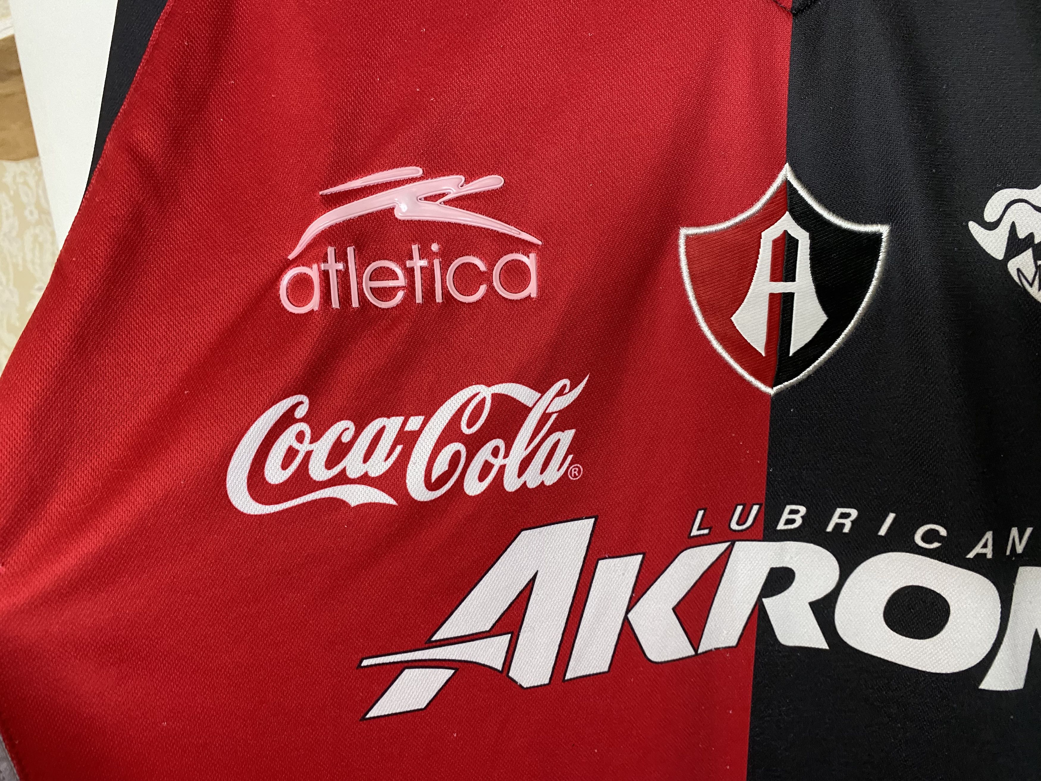 Atletica ATLAS 2011 2012 HOME FOOTBALL SHIRT SOCCER JERSEY ATLETICA Size US L / EU 52-54 / 3 - 4 Thumbnail