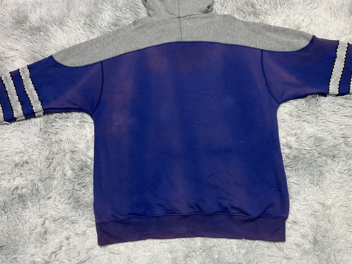 Adidas 90s ADIDAS EMBROIDERY BIG LOGO HOODIE FADED Size US L / EU 52-54 / 3 - 14 Thumbnail