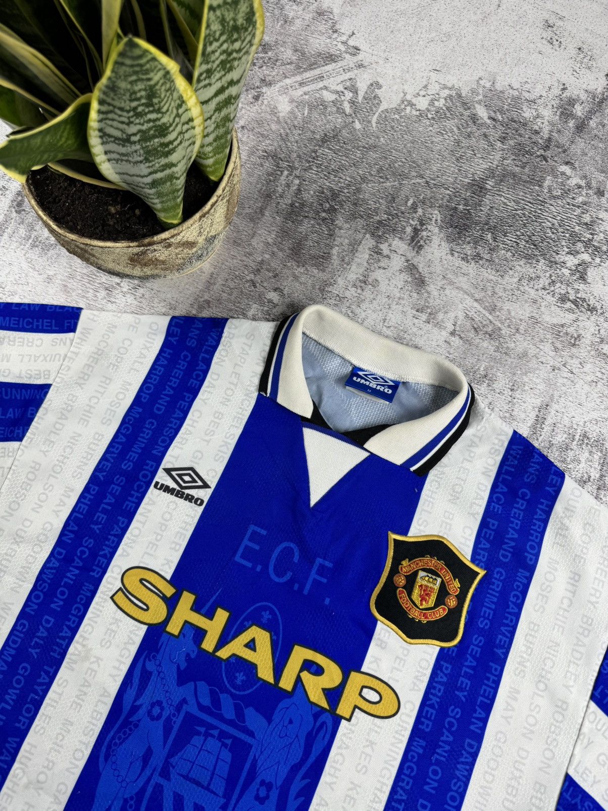Umbro Umbro Manchester 1994/1996 Paul Ince 8 Third Kit Shirt Jersey Size US M / EU 48-50 / 2 - 7 Thumbnail
