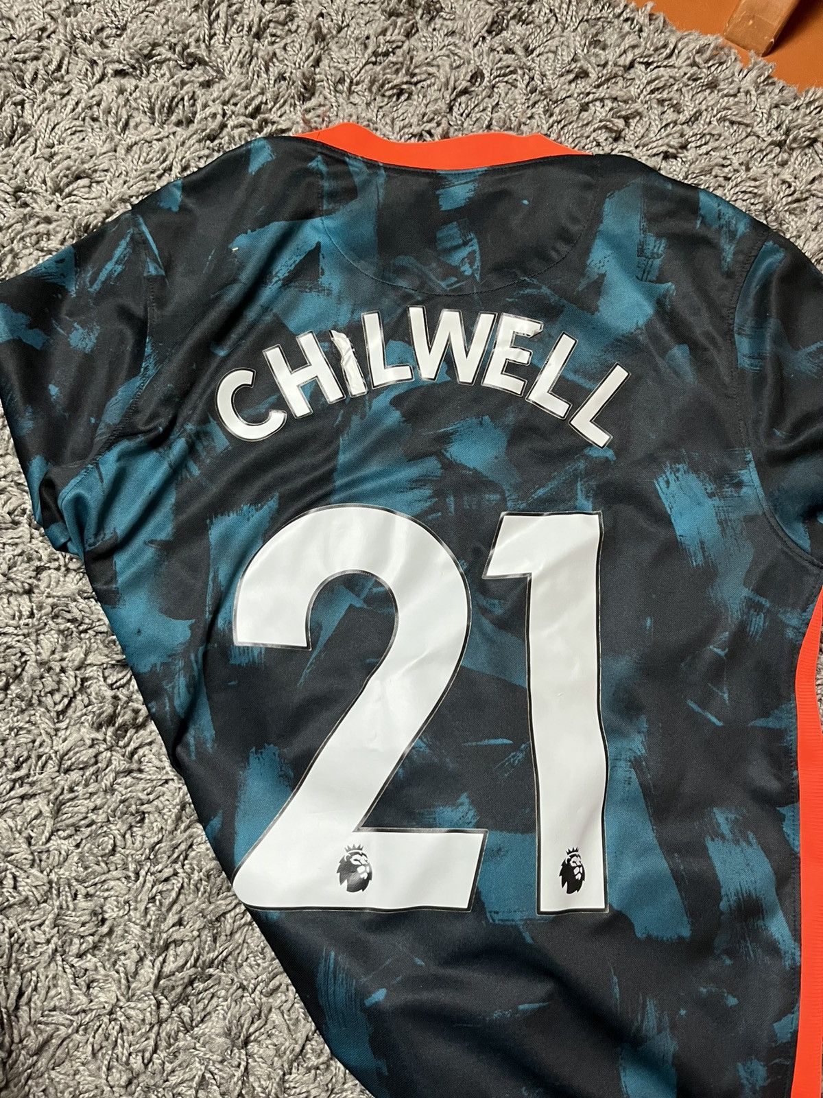 Nike Nike Chelsea 2021/22 Third Jersey - Chilwell #21 Size US M / EU 48-50 / 2 - 7 Thumbnail