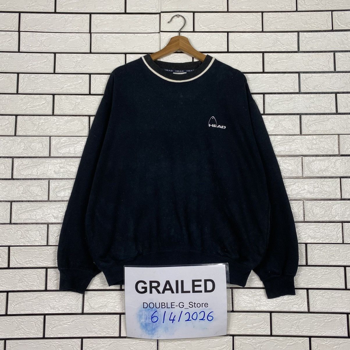 Japanese Brand 📌Vintage Head Sweatshirt Small Pony Size US L / EU 52-54 / 3 - 1 Thumbnail