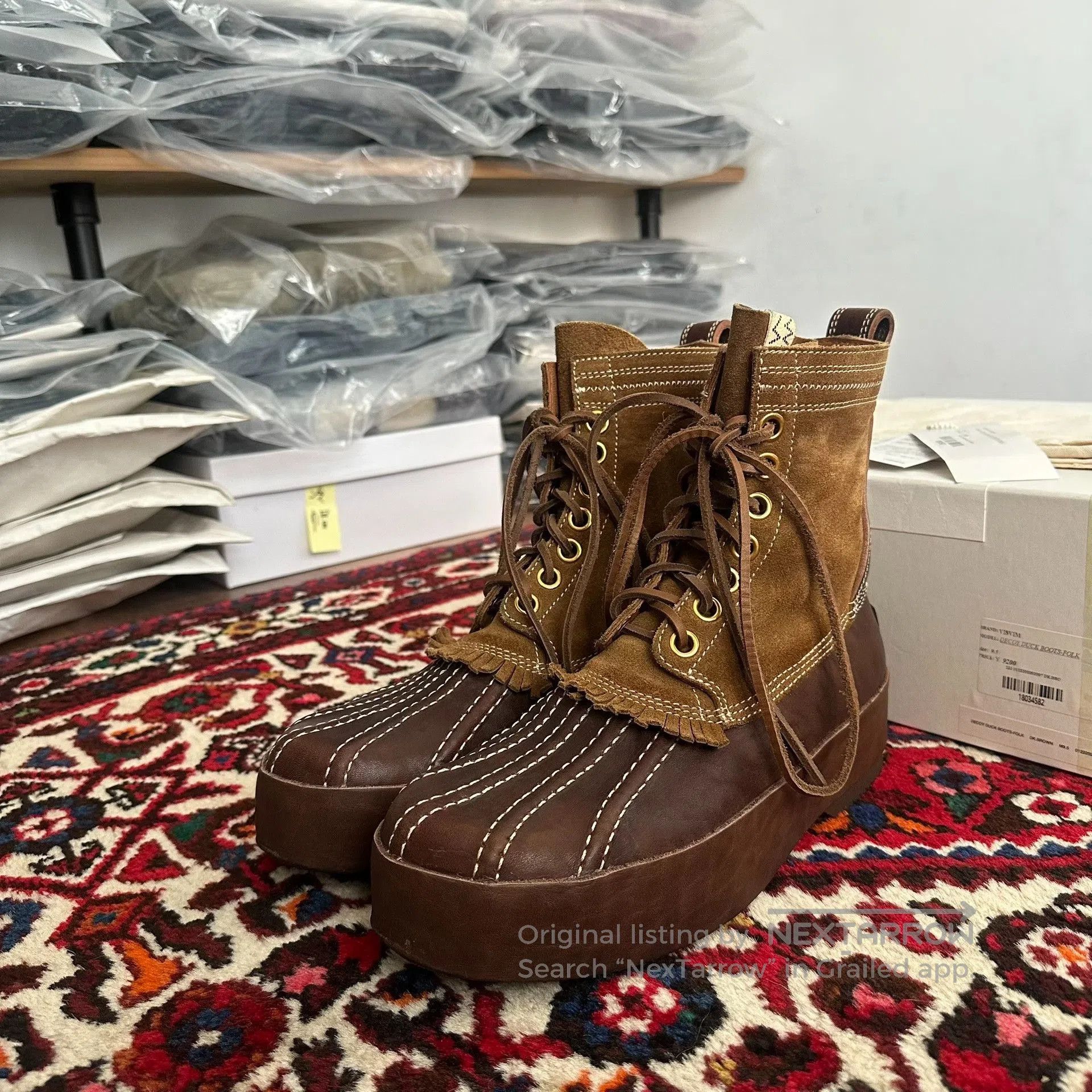 Visvim visvim decoy duck boots size 9.5. Size US 9.5 / EU 42-43 - 2 Thumbnail