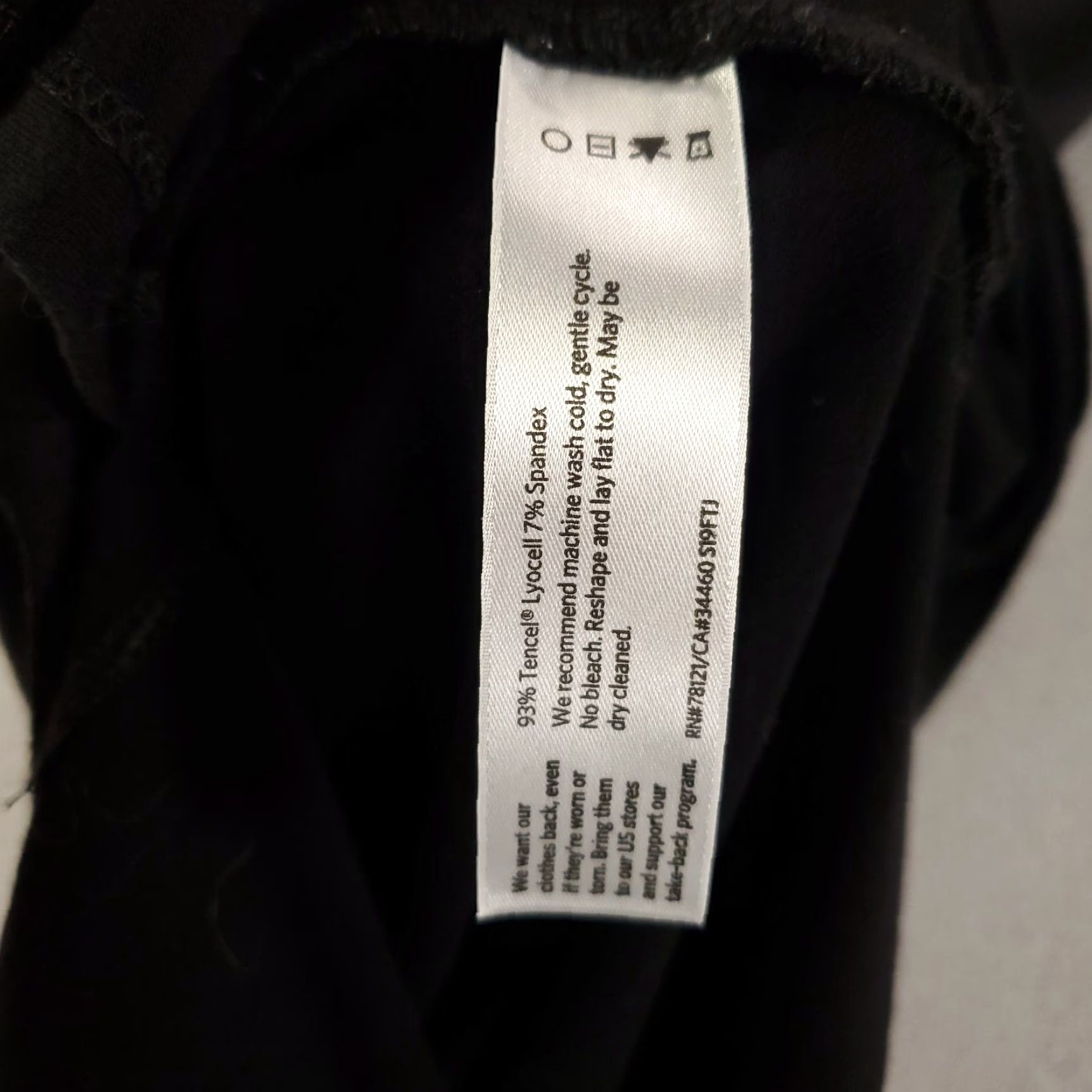 Eileen Fisher Eileen Fisher Black Dress Womens 2XS Shift Knee Length Short Sleeve Boat Neck Stretch Solid USA Made, Regular, Dress, Women, Black, 2XS Size XXS / US 00 / IT 34 - 6 Thumbnail