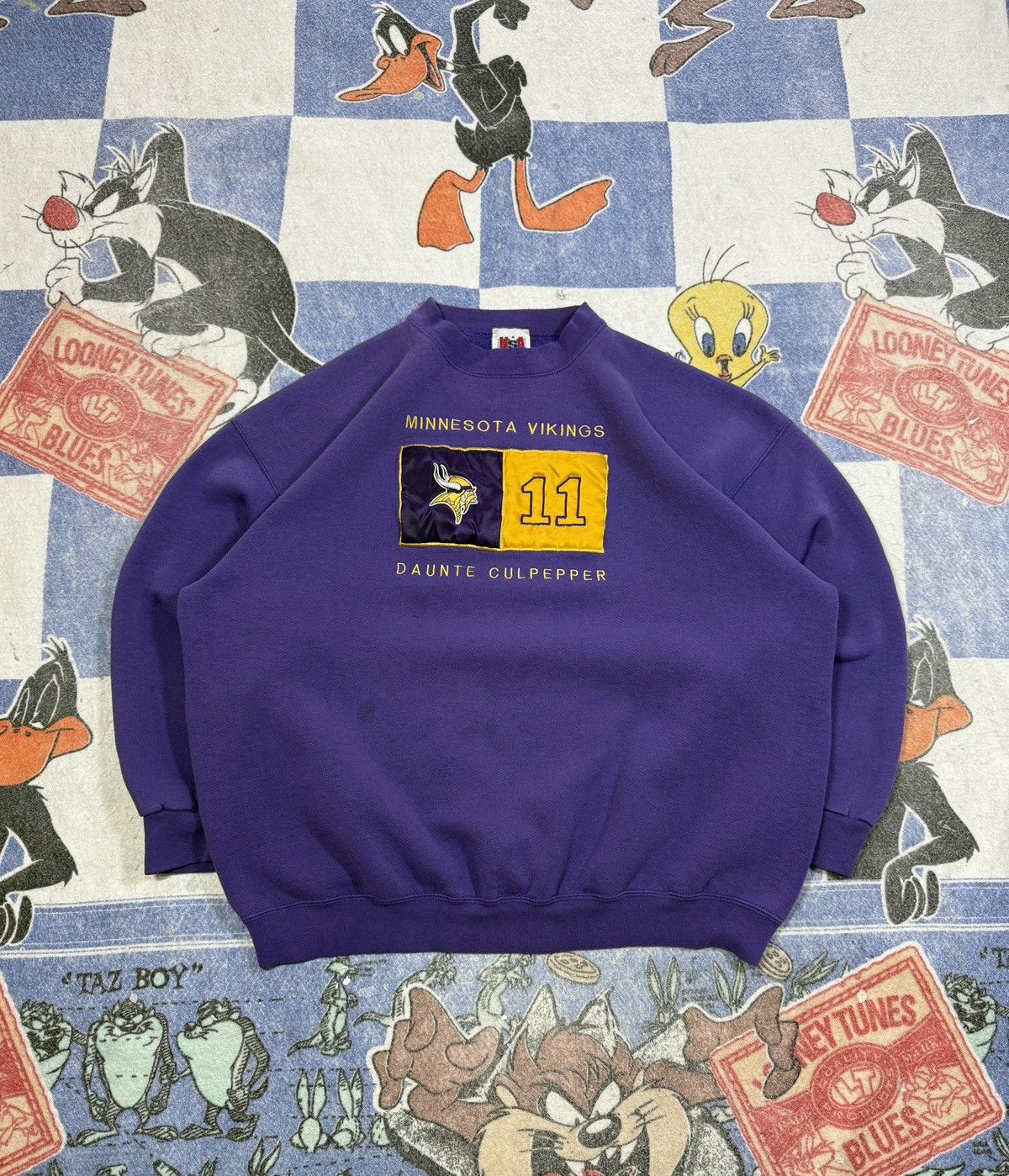 NFL Vintage daunte culpepper crewneck Size US XXL / EU 58 / 5 - 1 Thumbnail