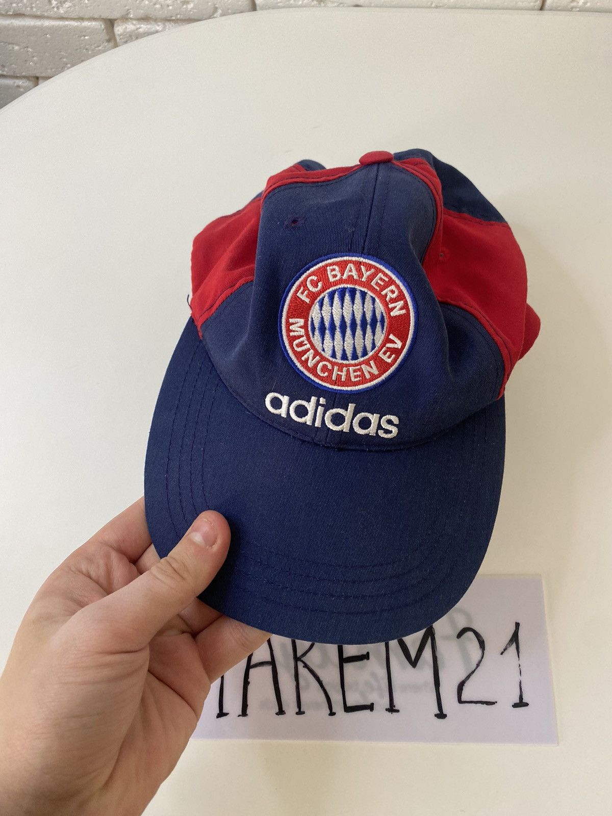 Vintage Fc Bayern Munchen adidas cap hat Size ONE SIZE - 2 Thumbnail