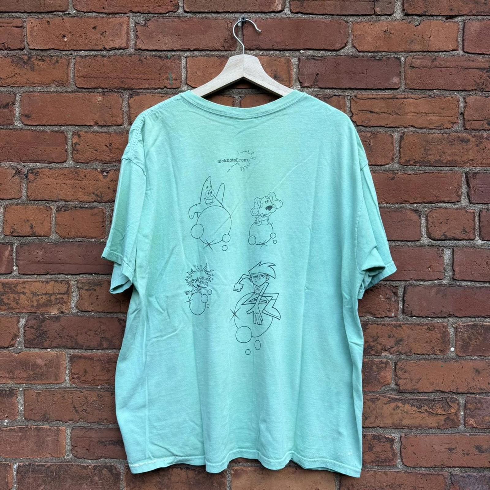 Nickelodeon vintage Nickelodeon nick hotel t shirt 00s XL RARE Size US XL / EU 56 / 4 - 6 Thumbnail
