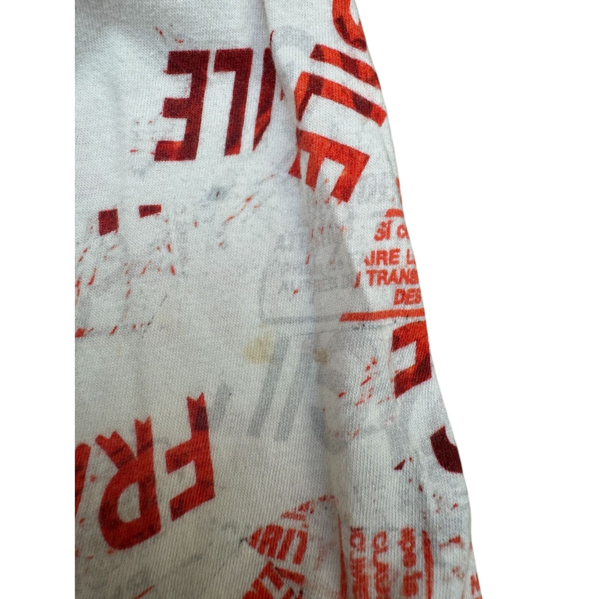 Maison Margiela White Red Fragile Long sleeves Size XS / US 0-2 / IT 36-38 - 4 Thumbnail